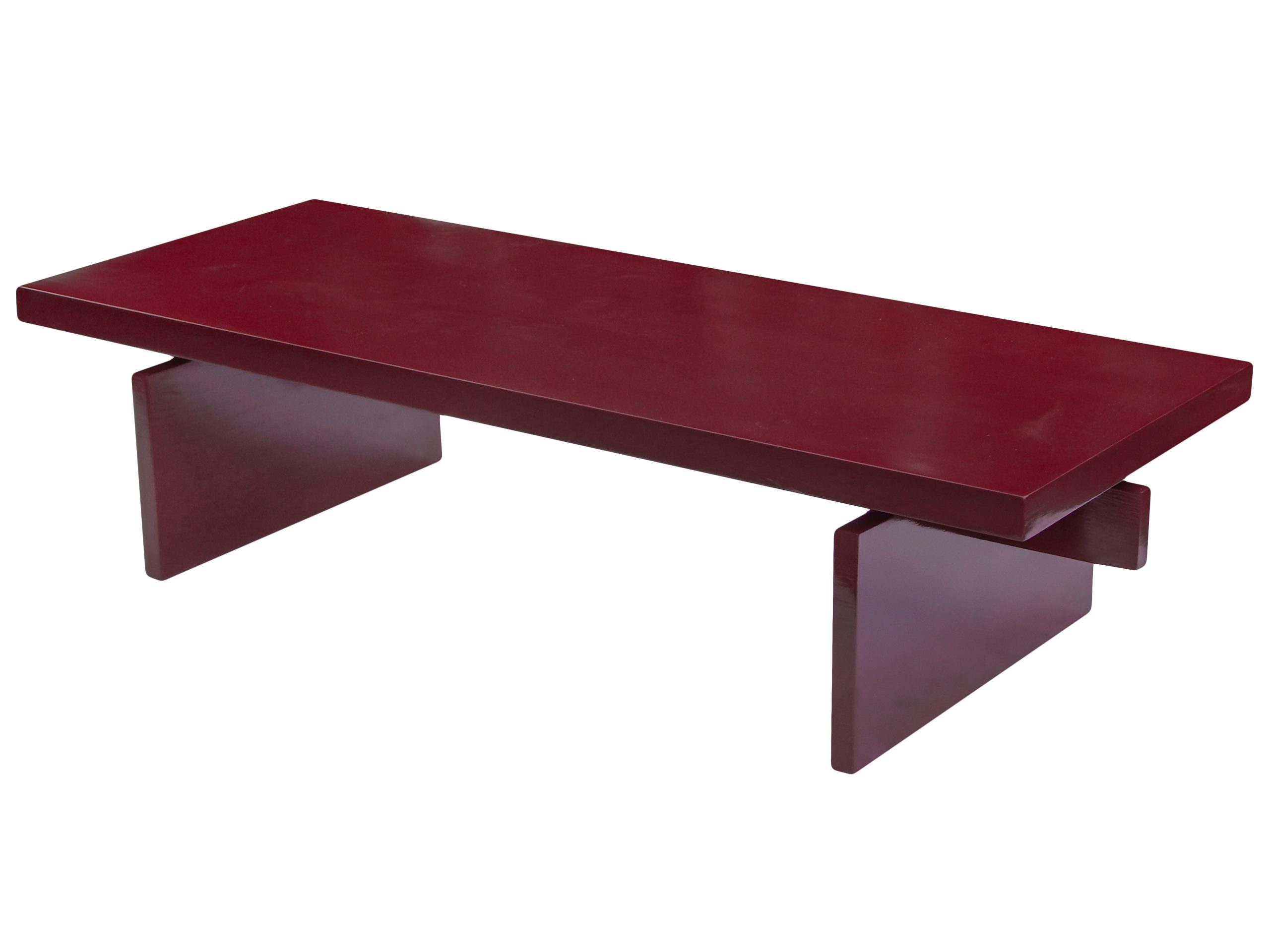 Modern Lacquered Coffee Table - Image 6