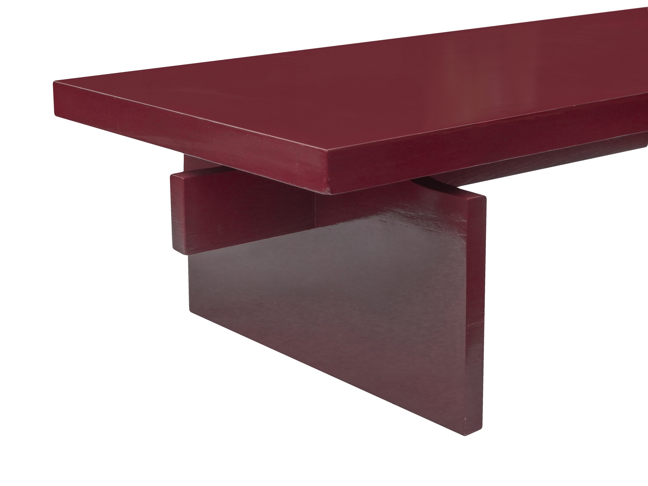 Modern Lacquered Coffee Table - Image 9