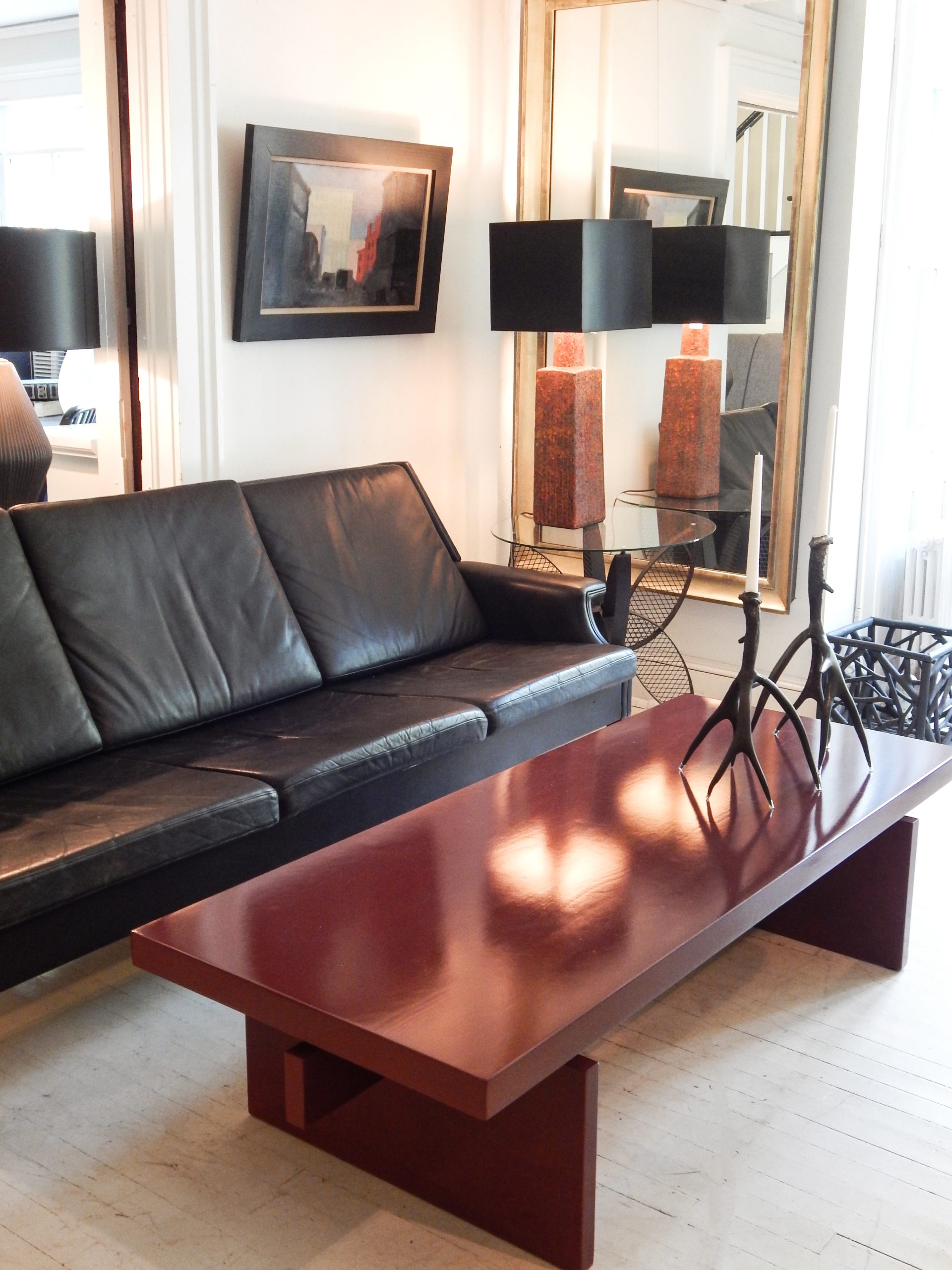 Modern Lacquered Coffee Table - Image 2