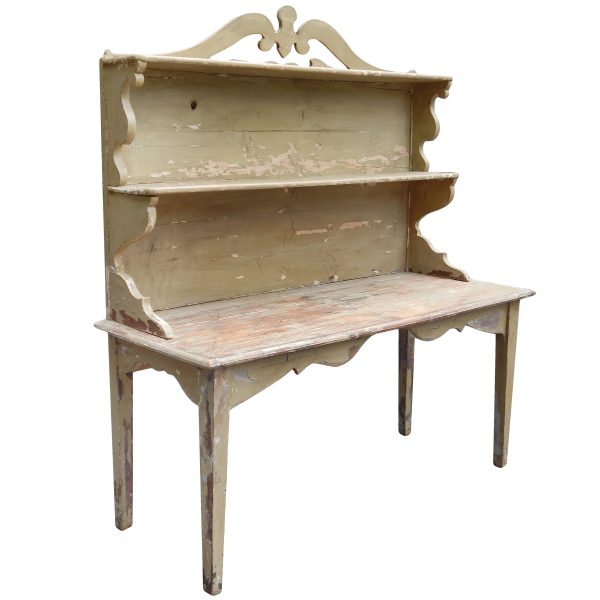 French Console With Shelves
