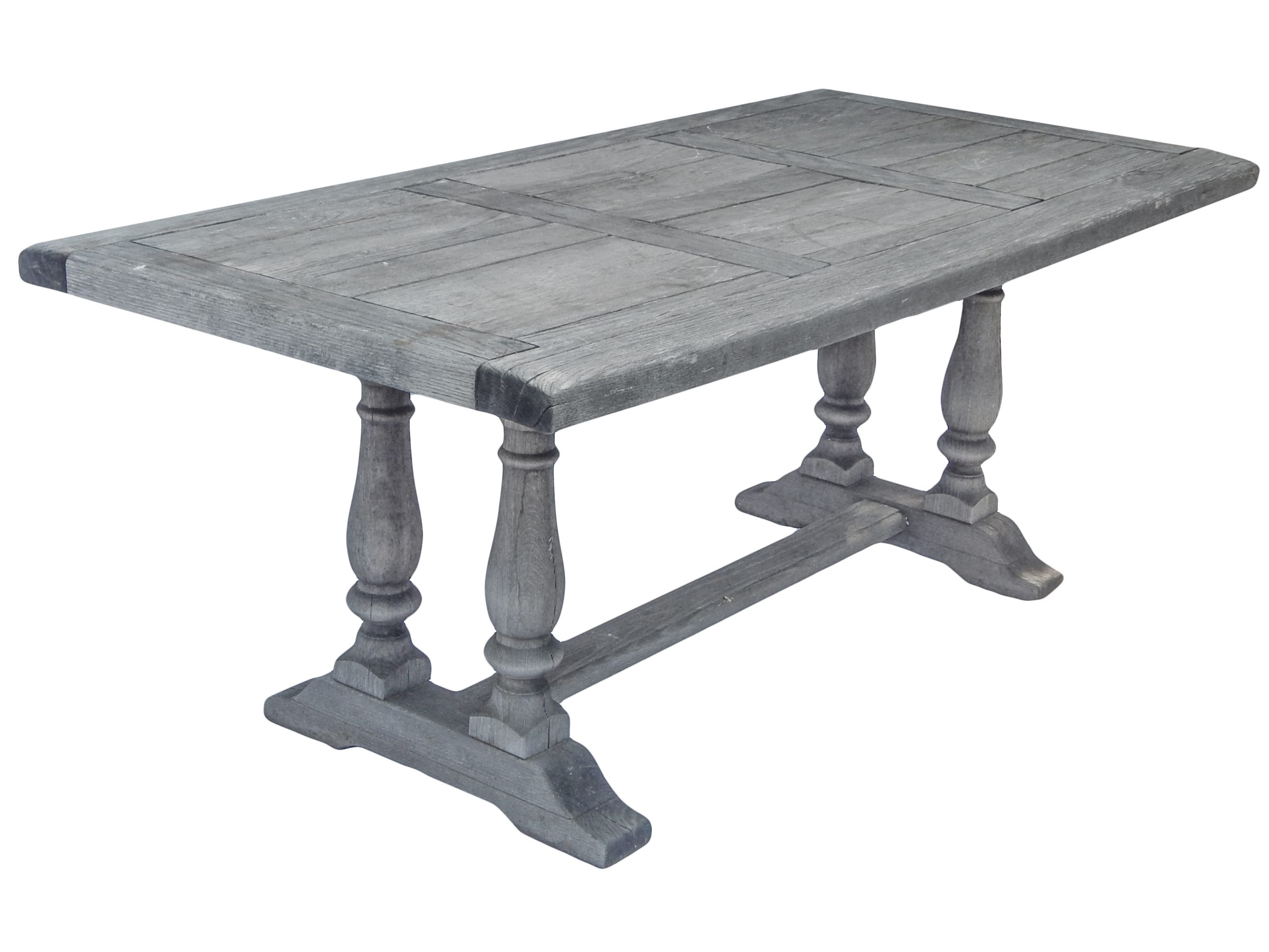 Gray French Table - Image 3