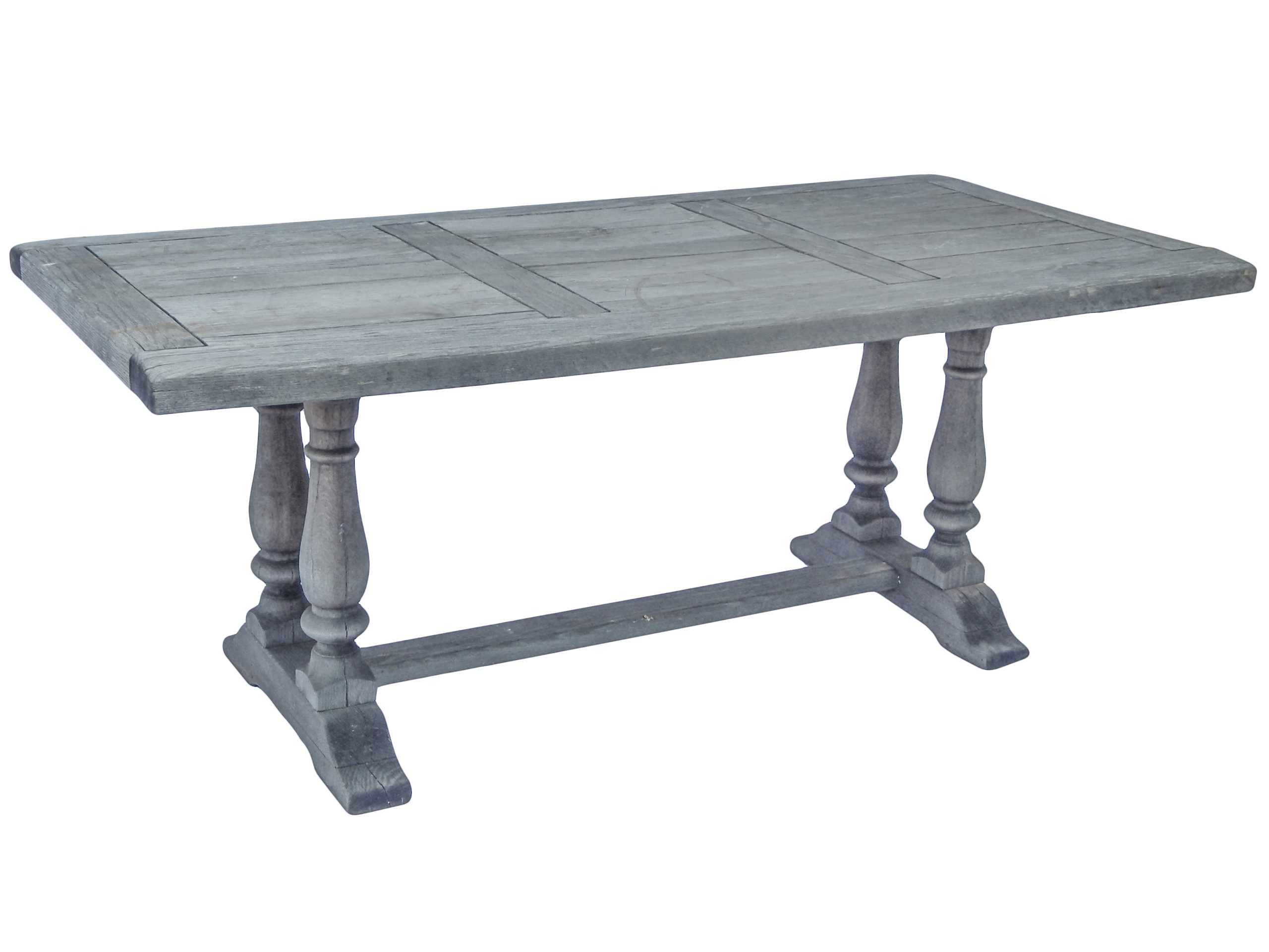 Gray French Table - Image 4