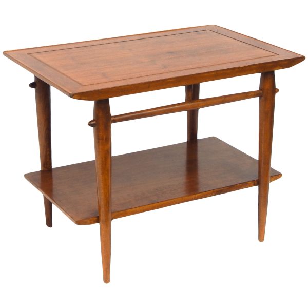 Mid Century Tier Side Table