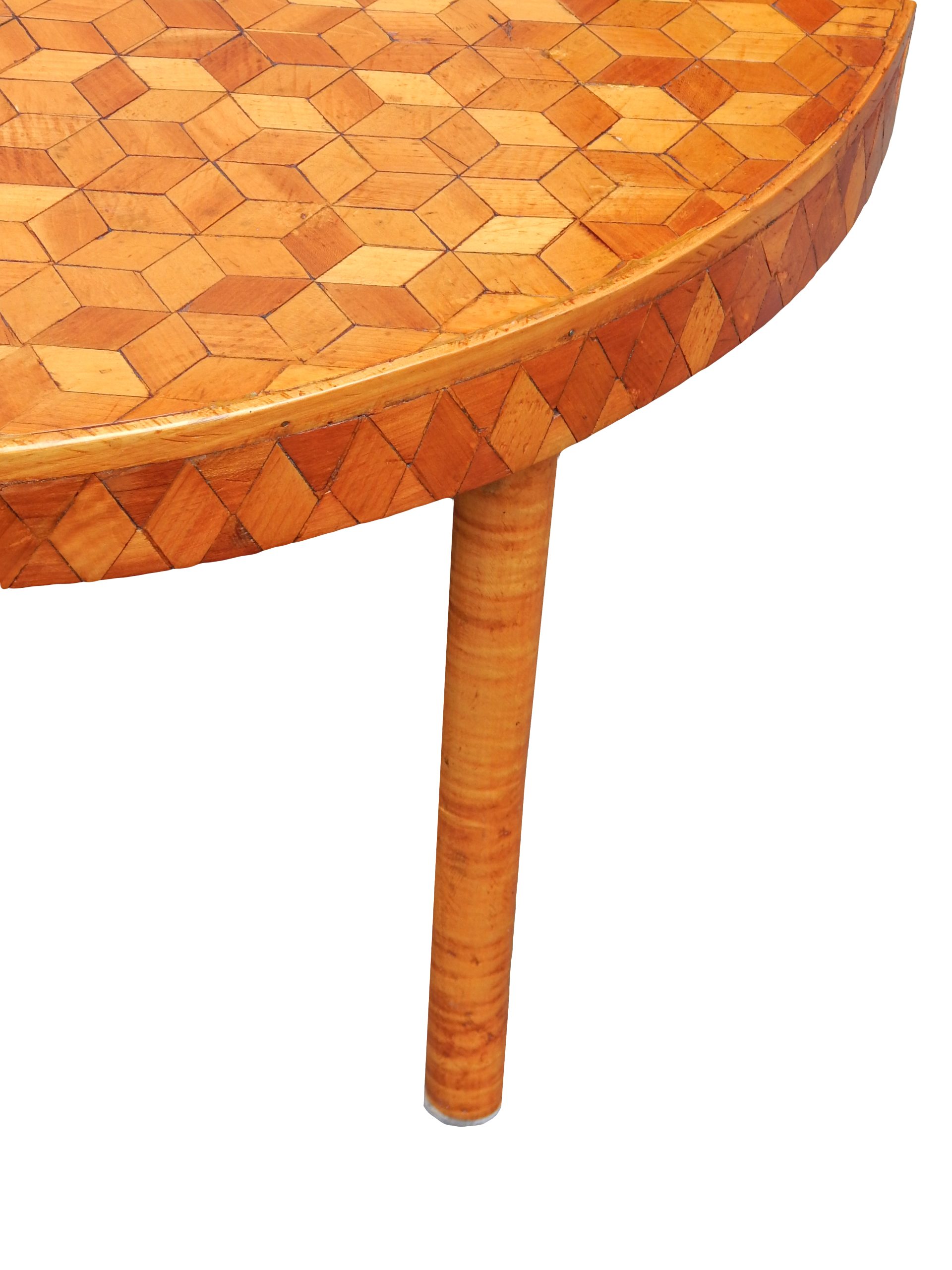 Mid Century Marquetry table - Image 7