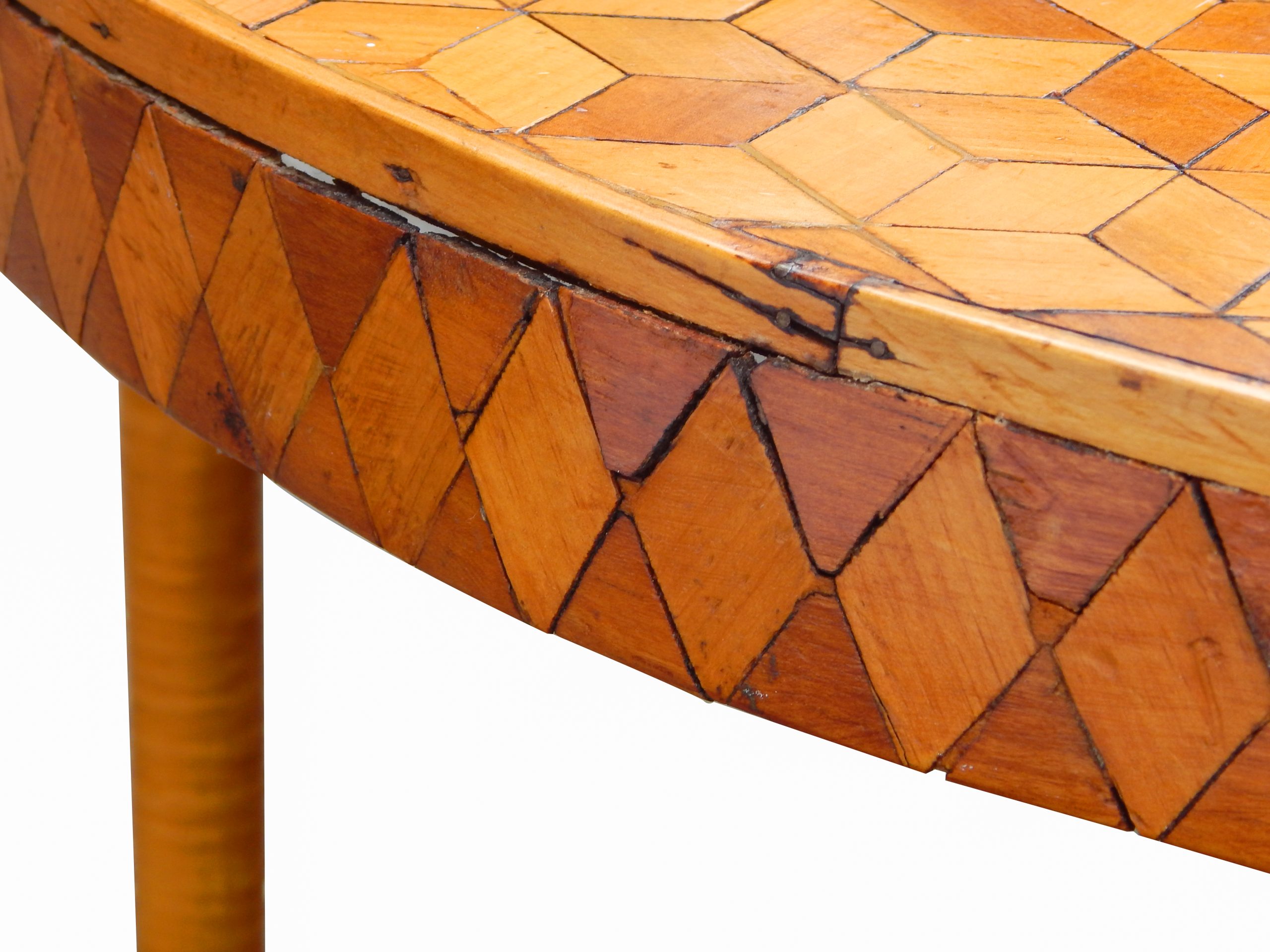 Mid Century Marquetry table - Image 9