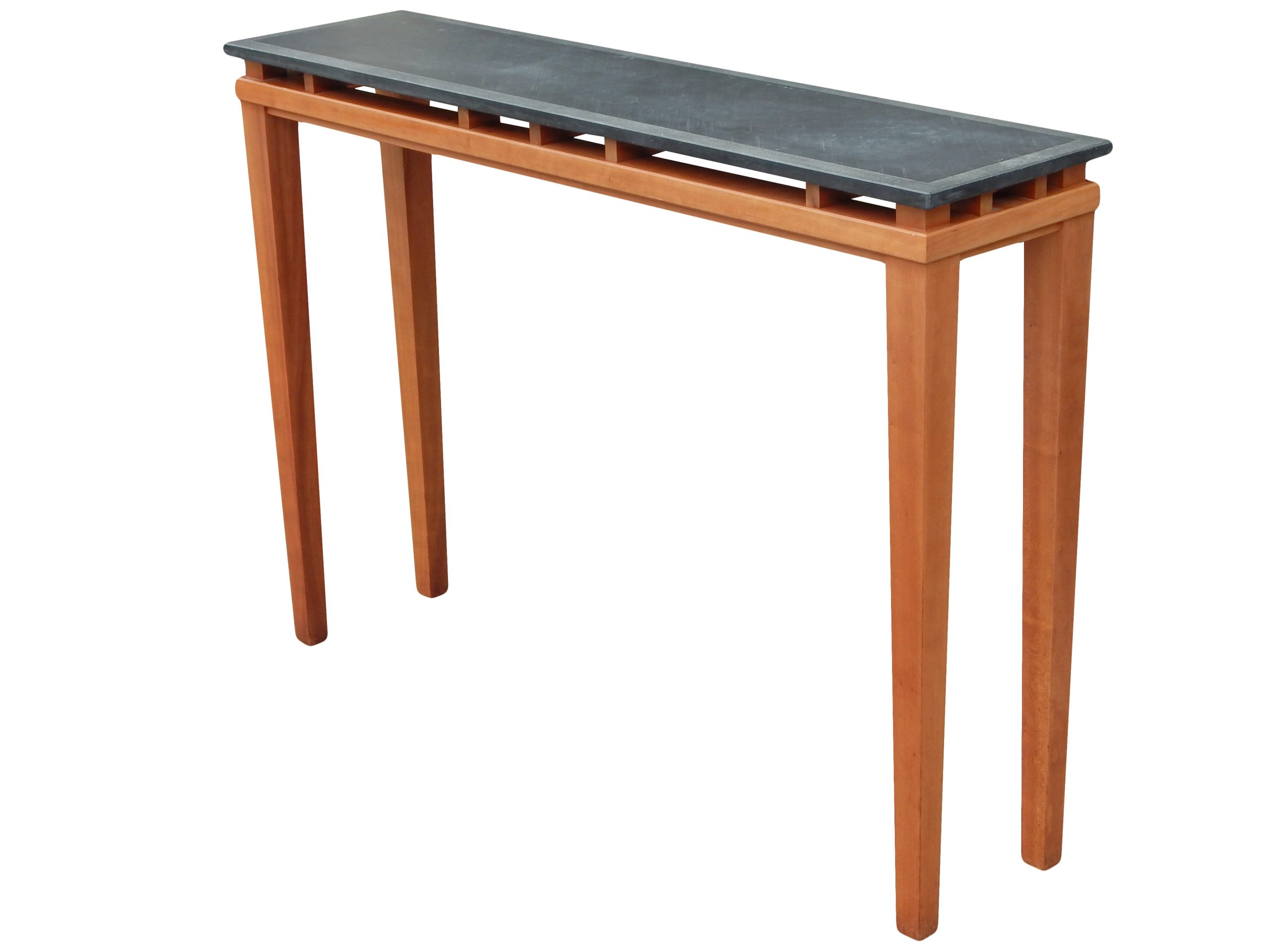 'Floating' Slate Top Console Table's - Image 5