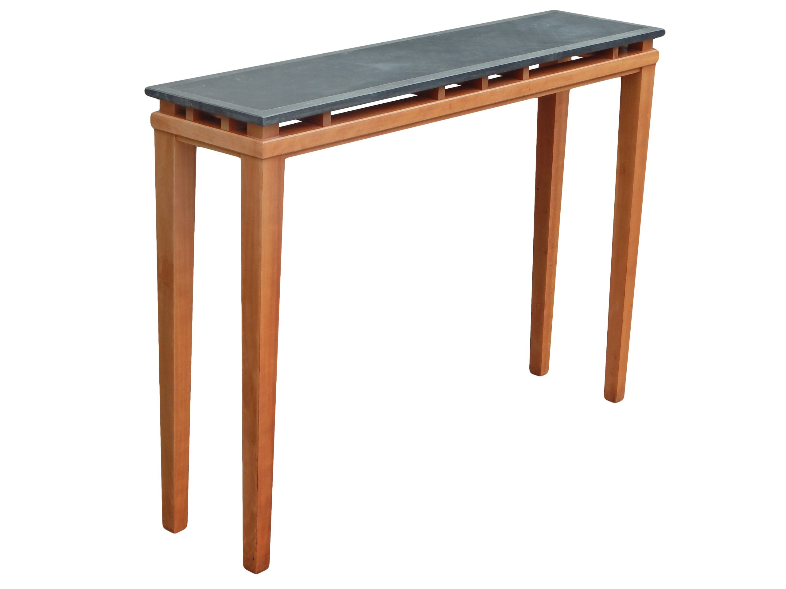 'Floating' Slate Top Console Table's - Image 7