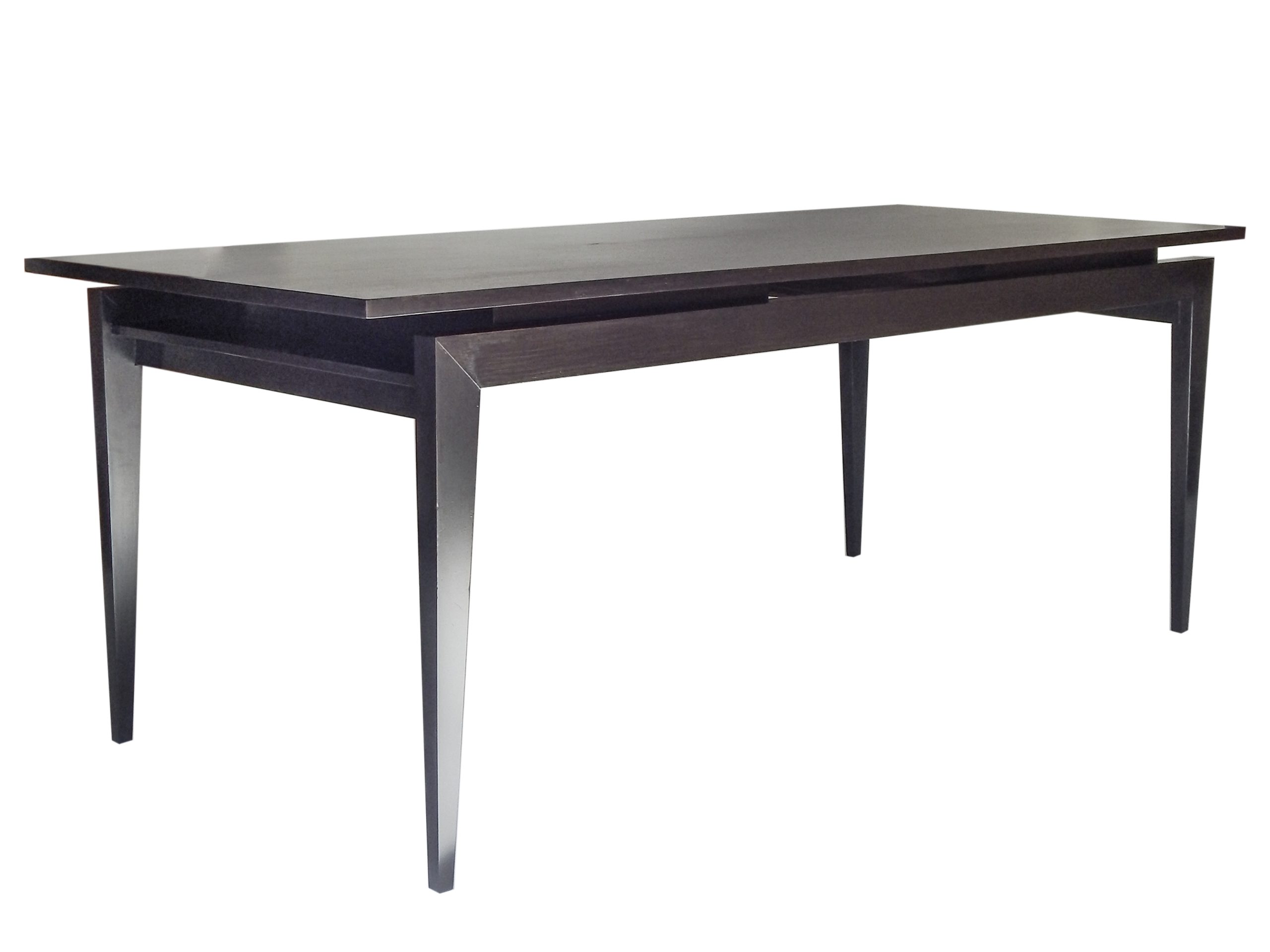 Modern Floating Top Dining Table - Image 5