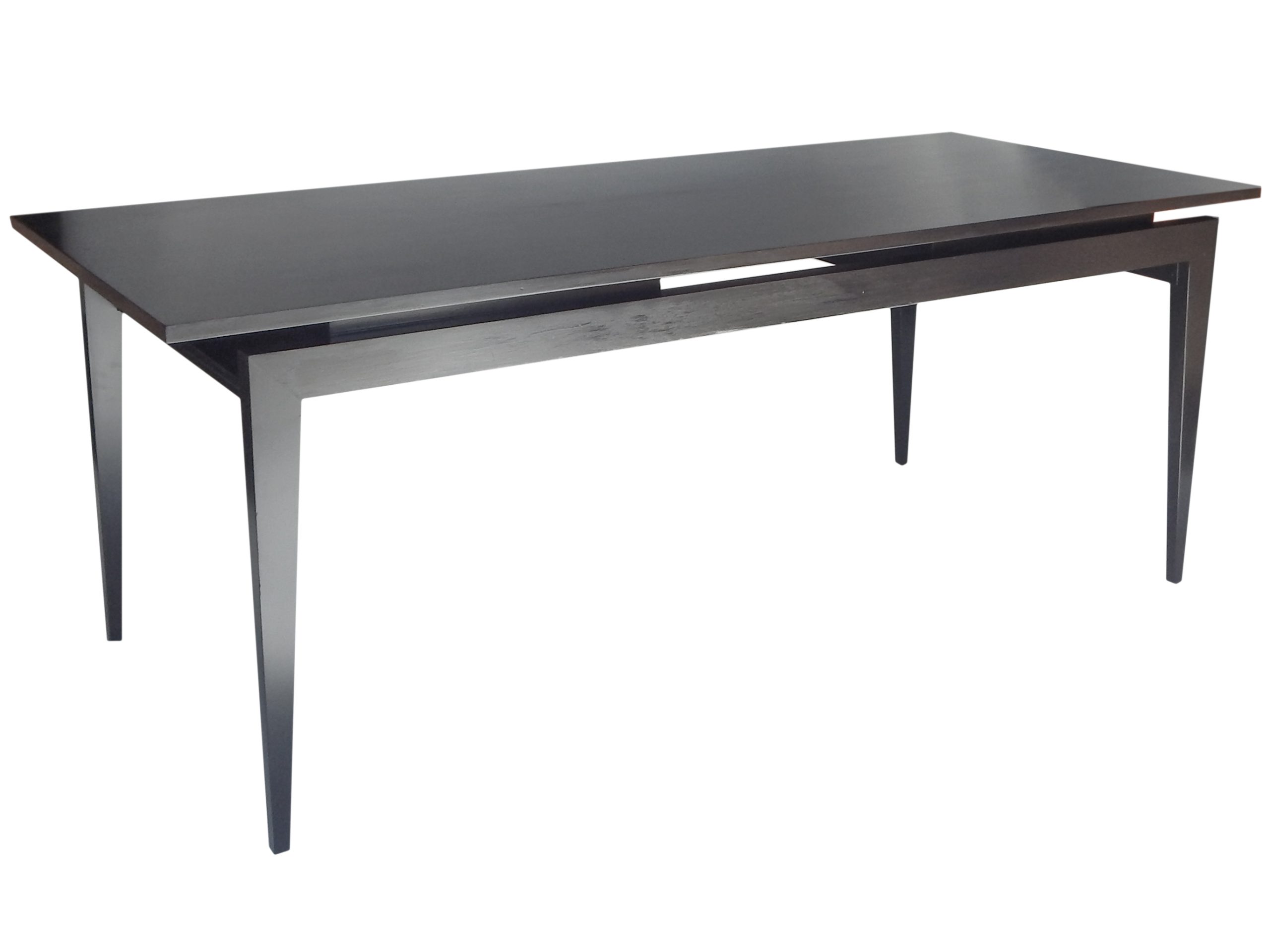 Modern Floating Top Dining Table - Image 6