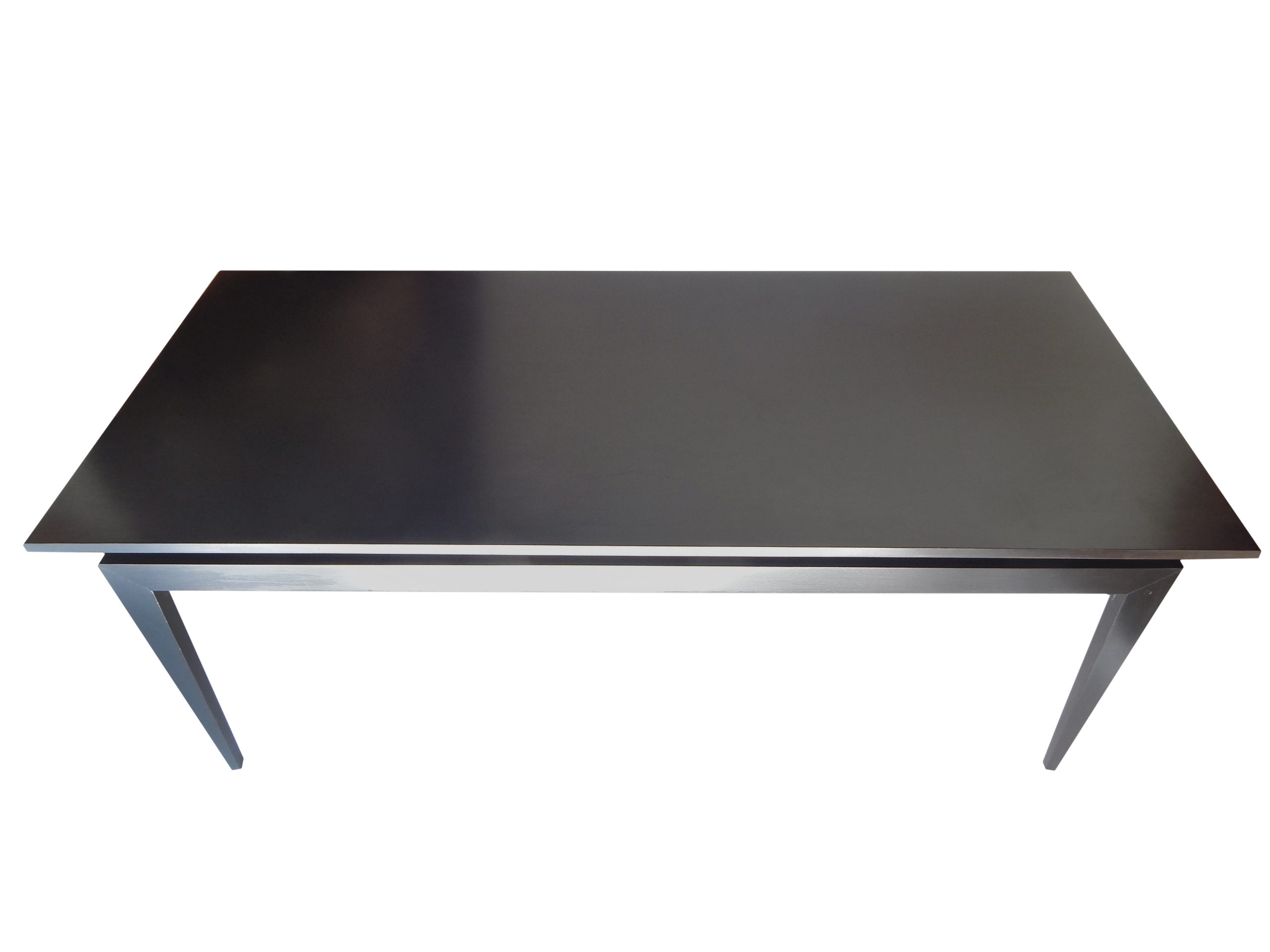 Modern Floating Top Dining Table - Image 8