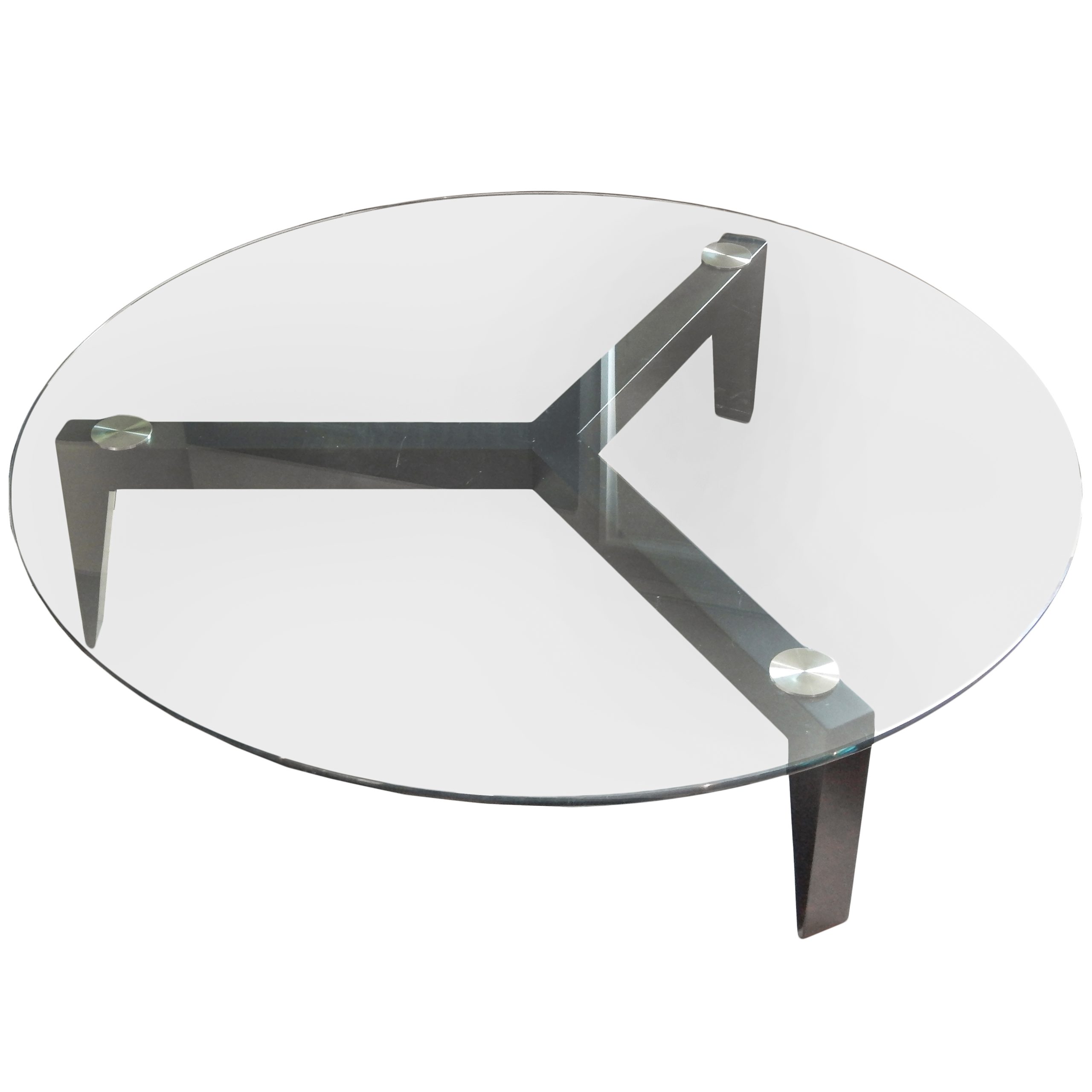 Large Glass Coffee Table