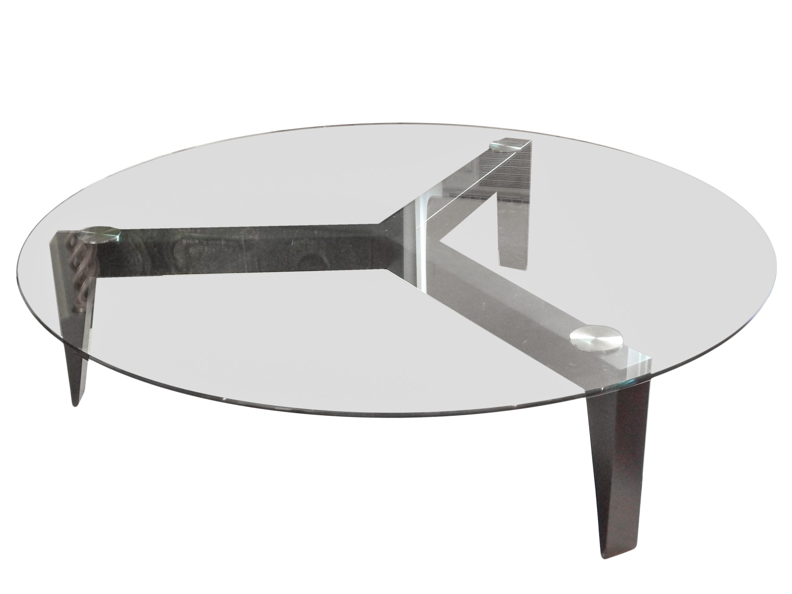 Large Glass Coffee Table - Image 4