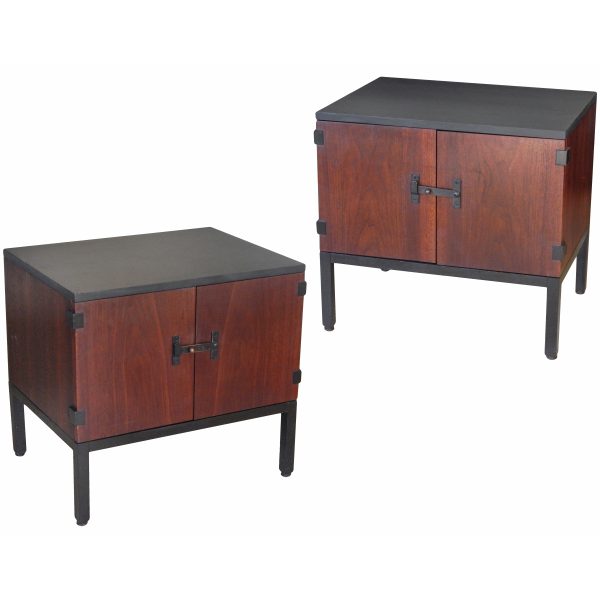 Pair of Milo Baughman Nightstands