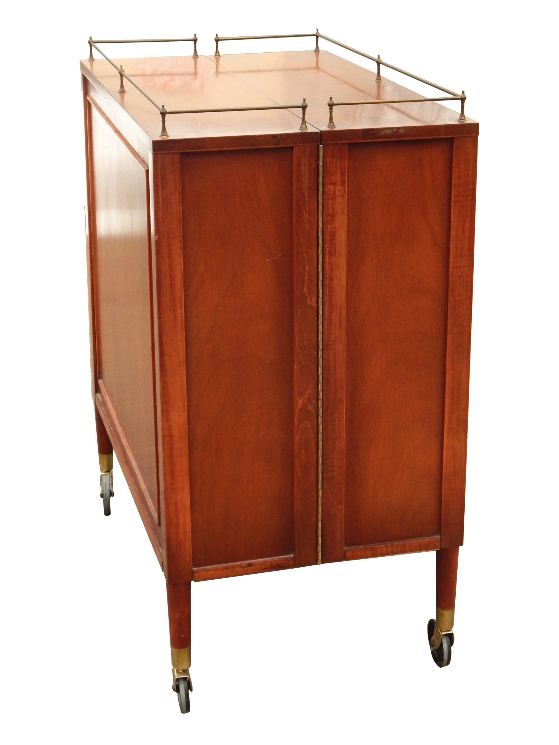 Henry Glass Bar Cart - Image 4