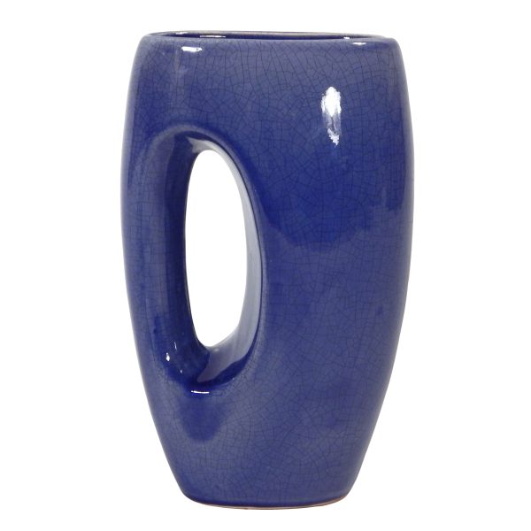 Crackle Space Age Vase