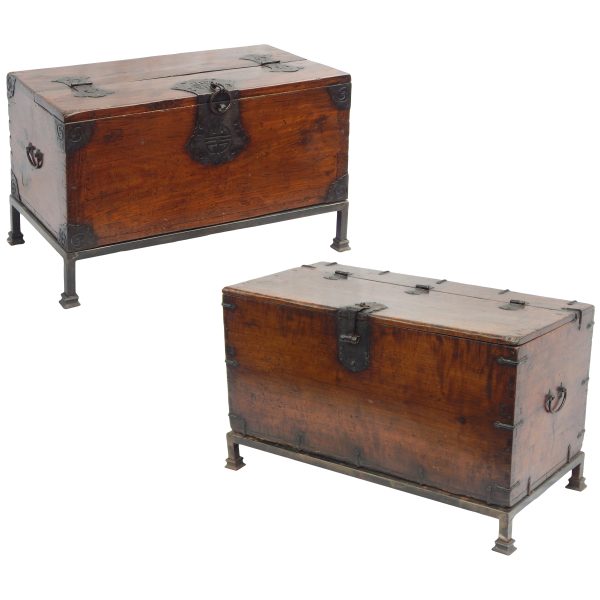 Mismatched Pair of Chests