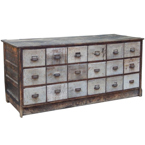 Eighteen Drawer Chest or Apothecary