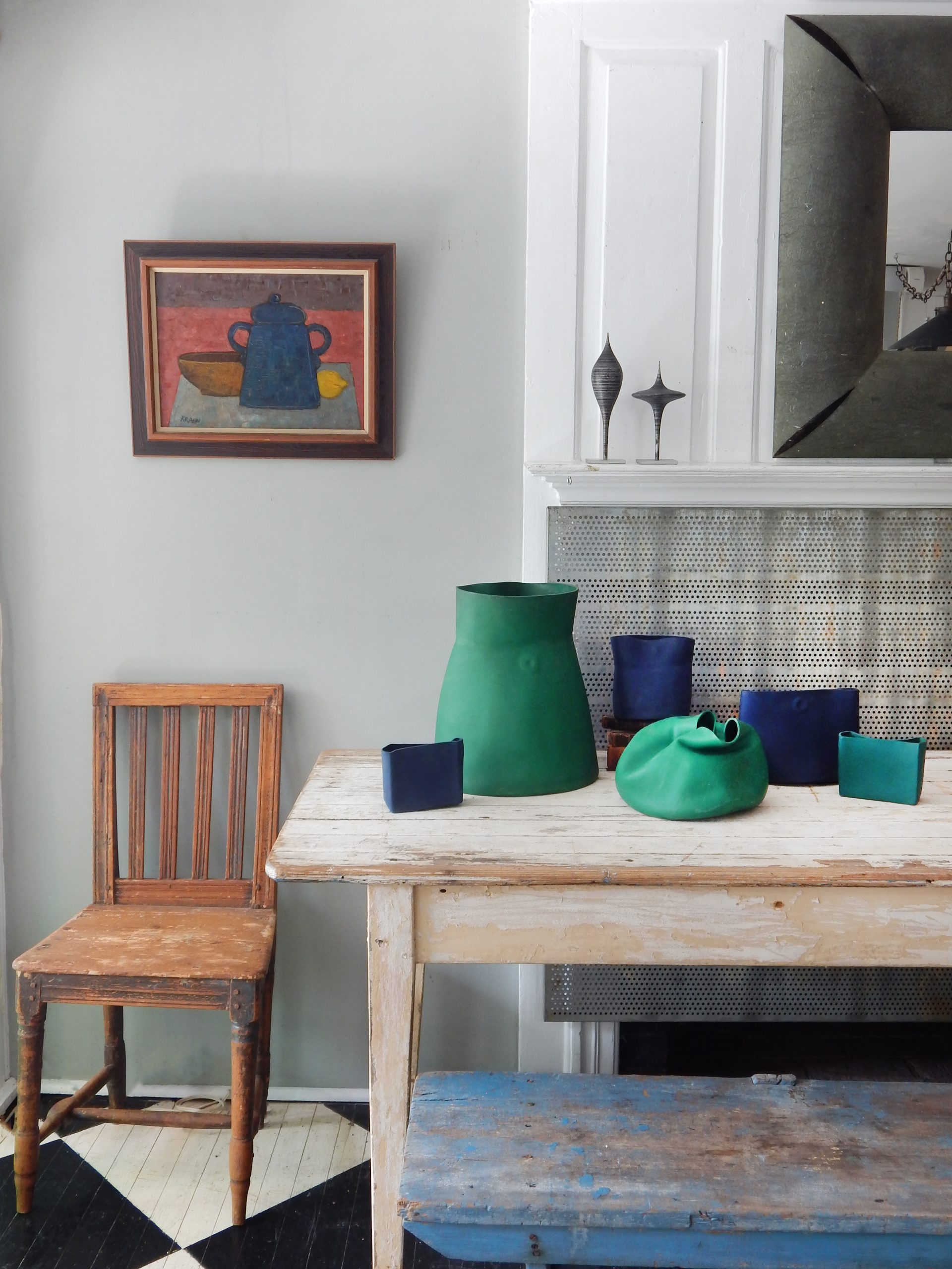 Set of Postmodern Rubber Vases - Image 2