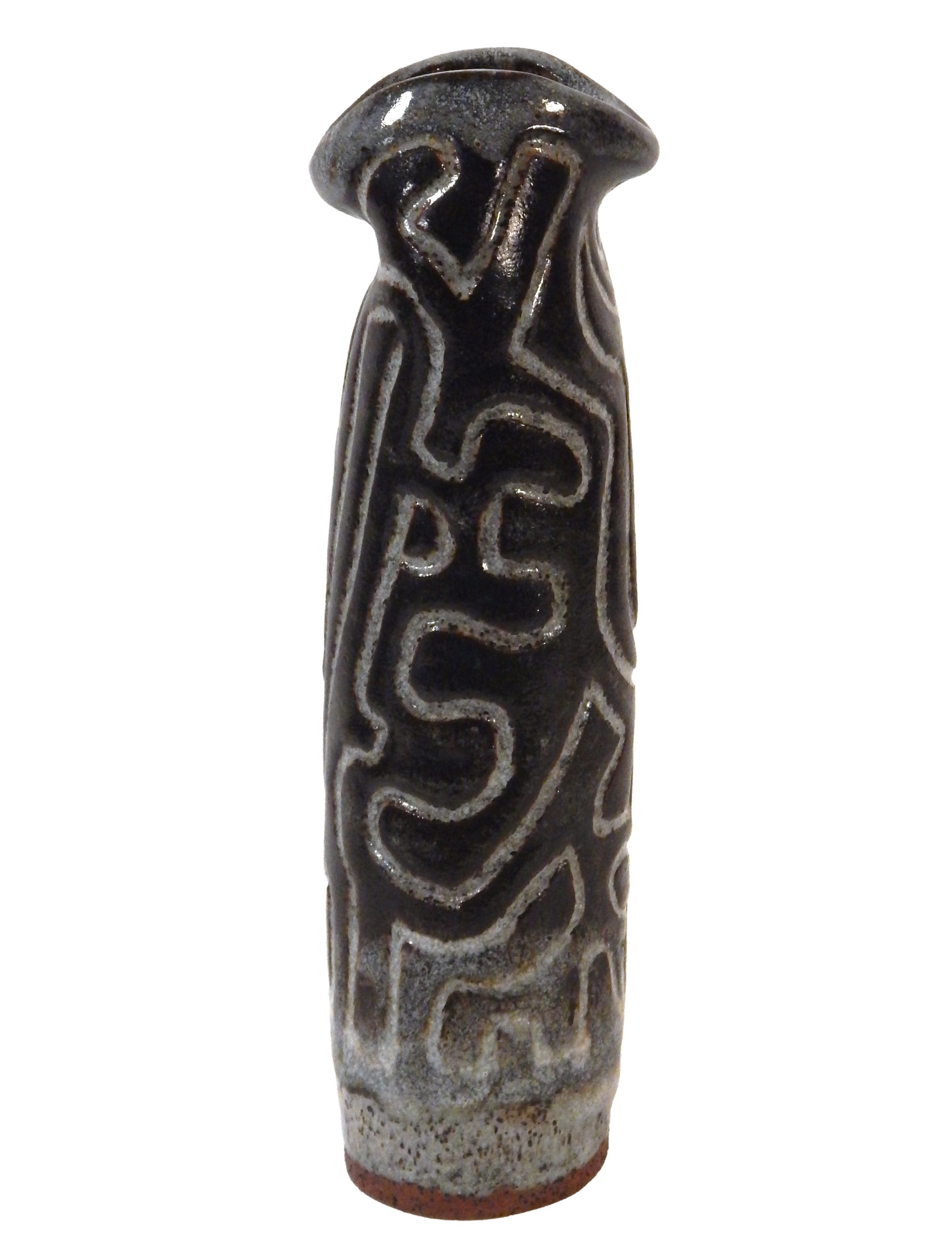 Set of 3 Studio Vases by Sheldon Carey - Image 11