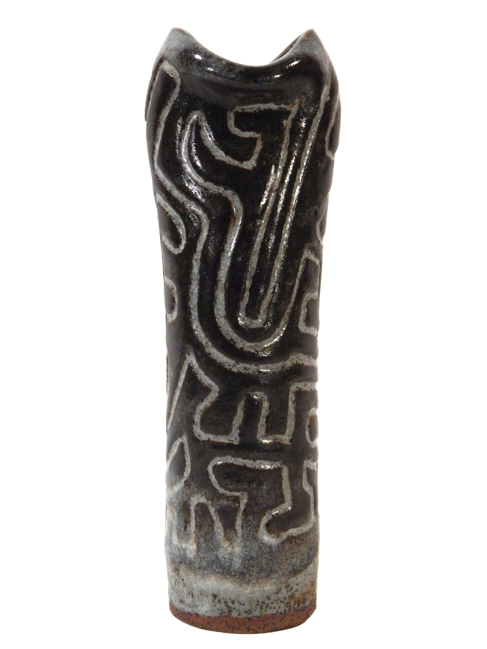 Set of 3 Studio Vases by Sheldon Carey - Image 13