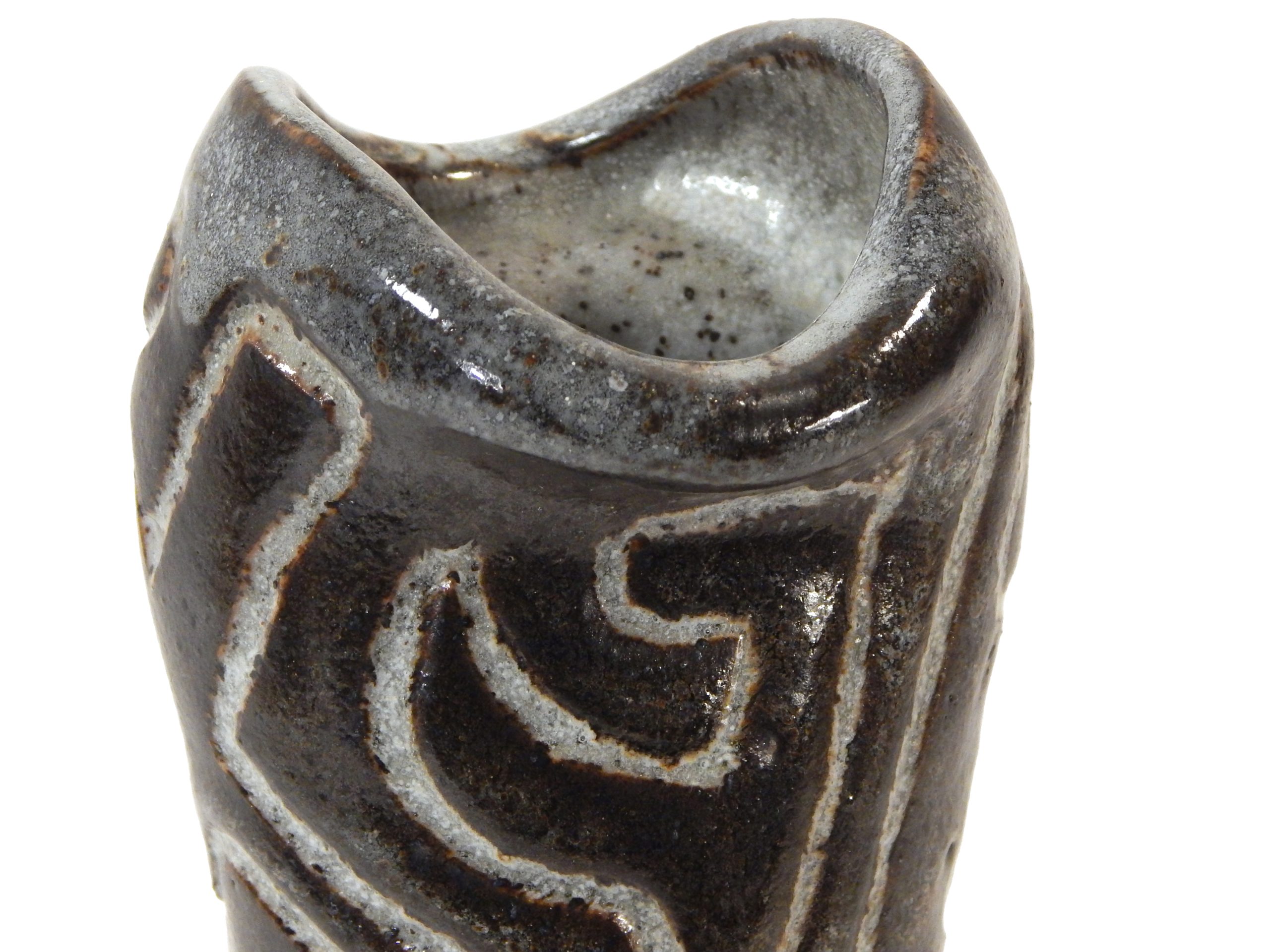 Set of 3 Studio Vases by Sheldon Carey - Image 14