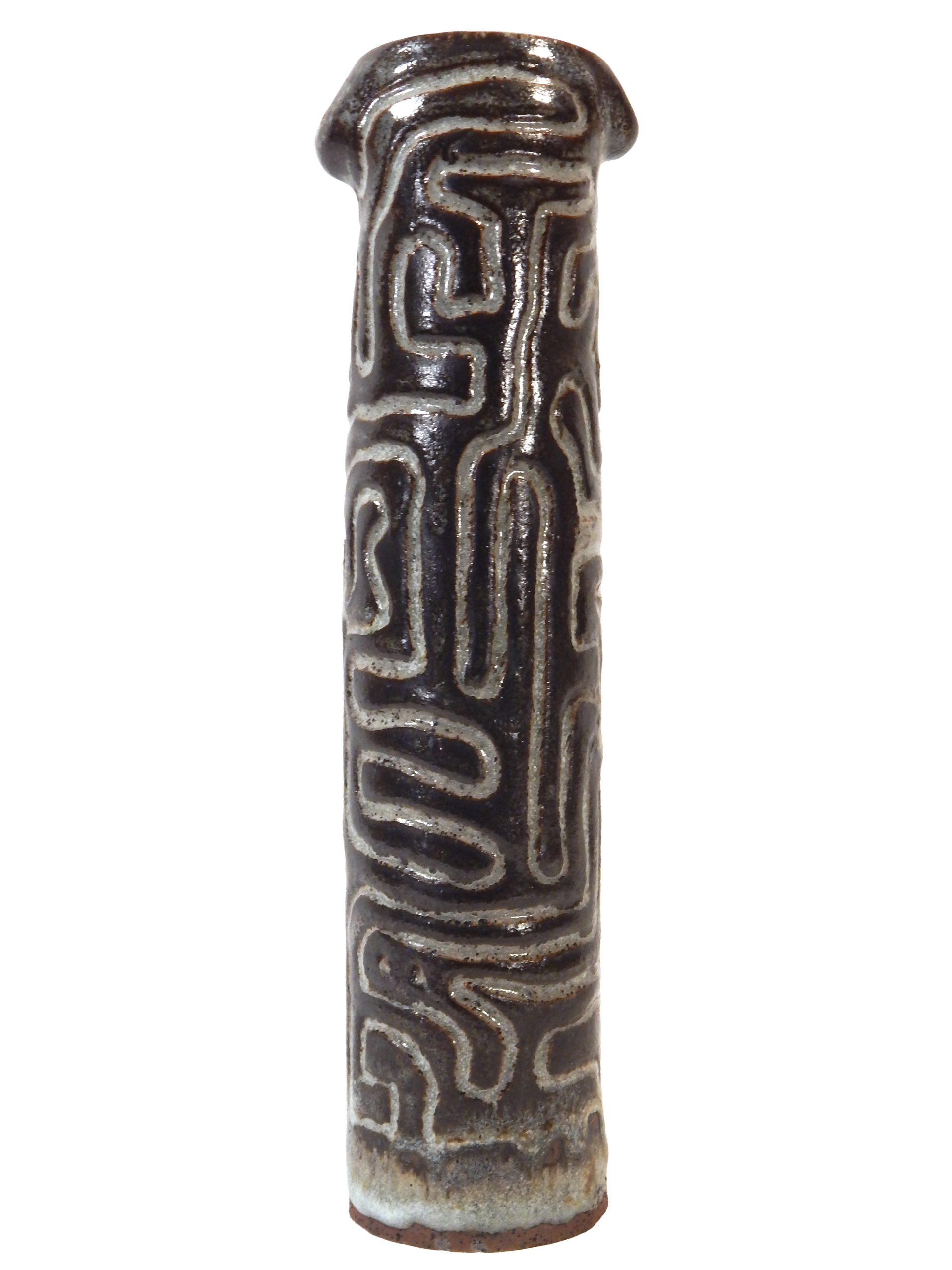 Set of 3 Studio Vases by Sheldon Carey - Image 6