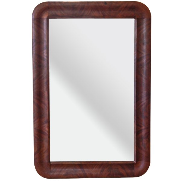 19th Century Mahogany Mirror