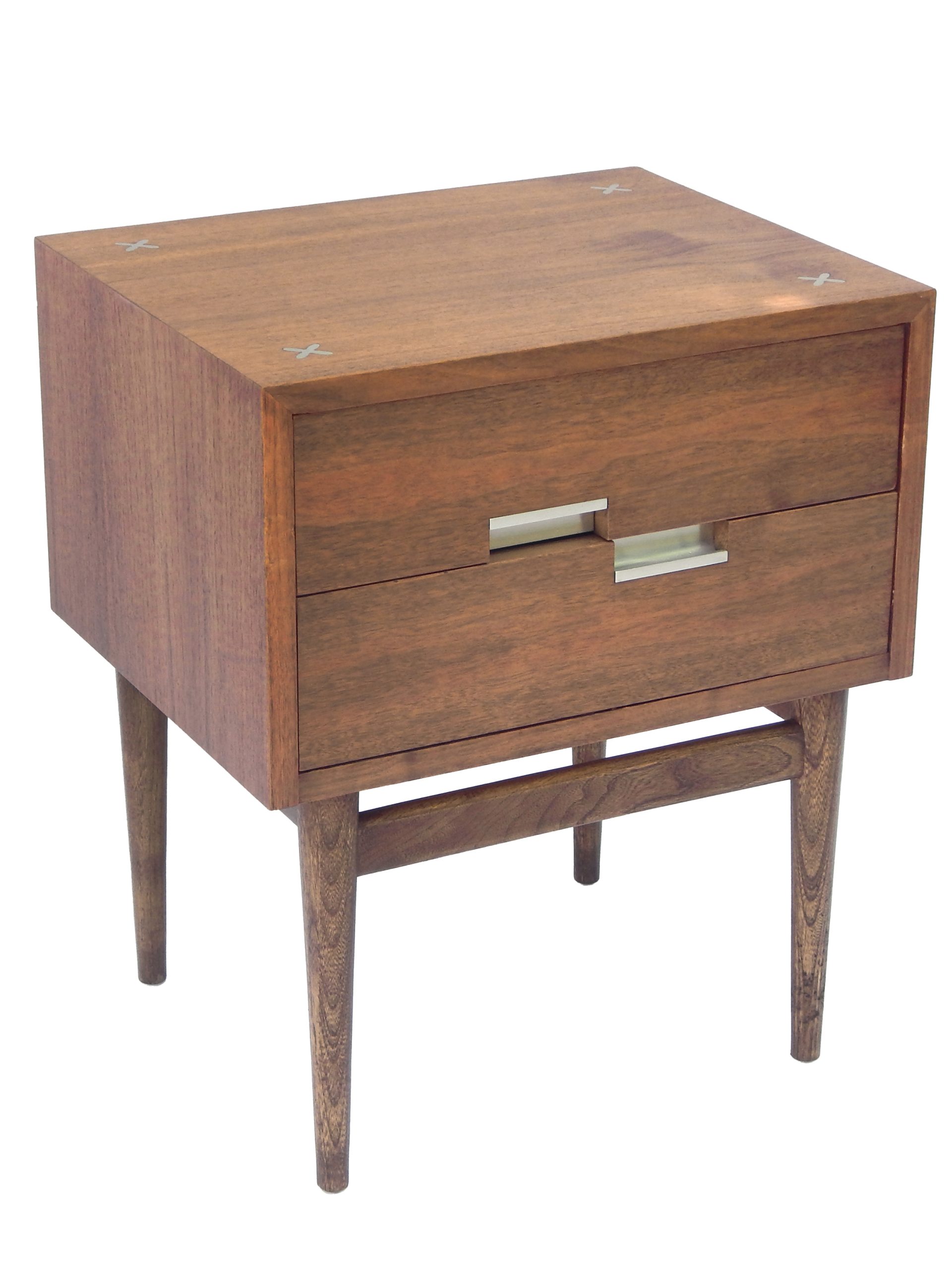 ”X” Inlay Side Tables - Image 6