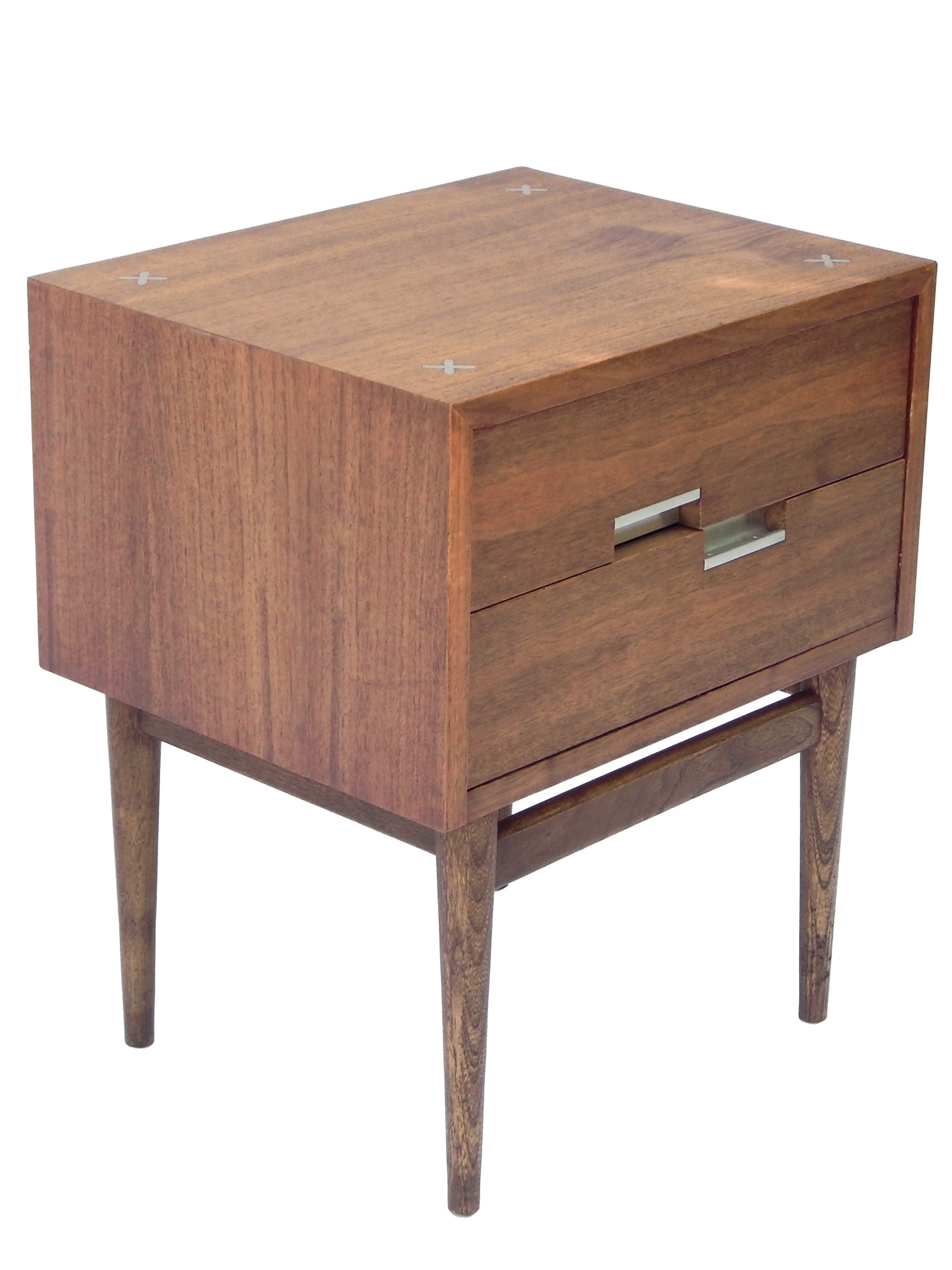 ”X” Inlay Side Tables - Image 7