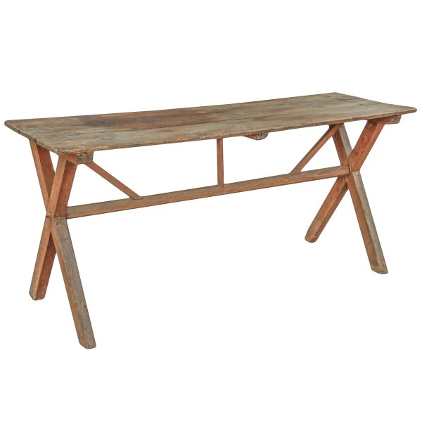 Antique Sawbuck Table