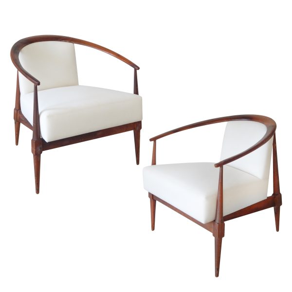 Pair of Robsjohn Gibbings Armchairs