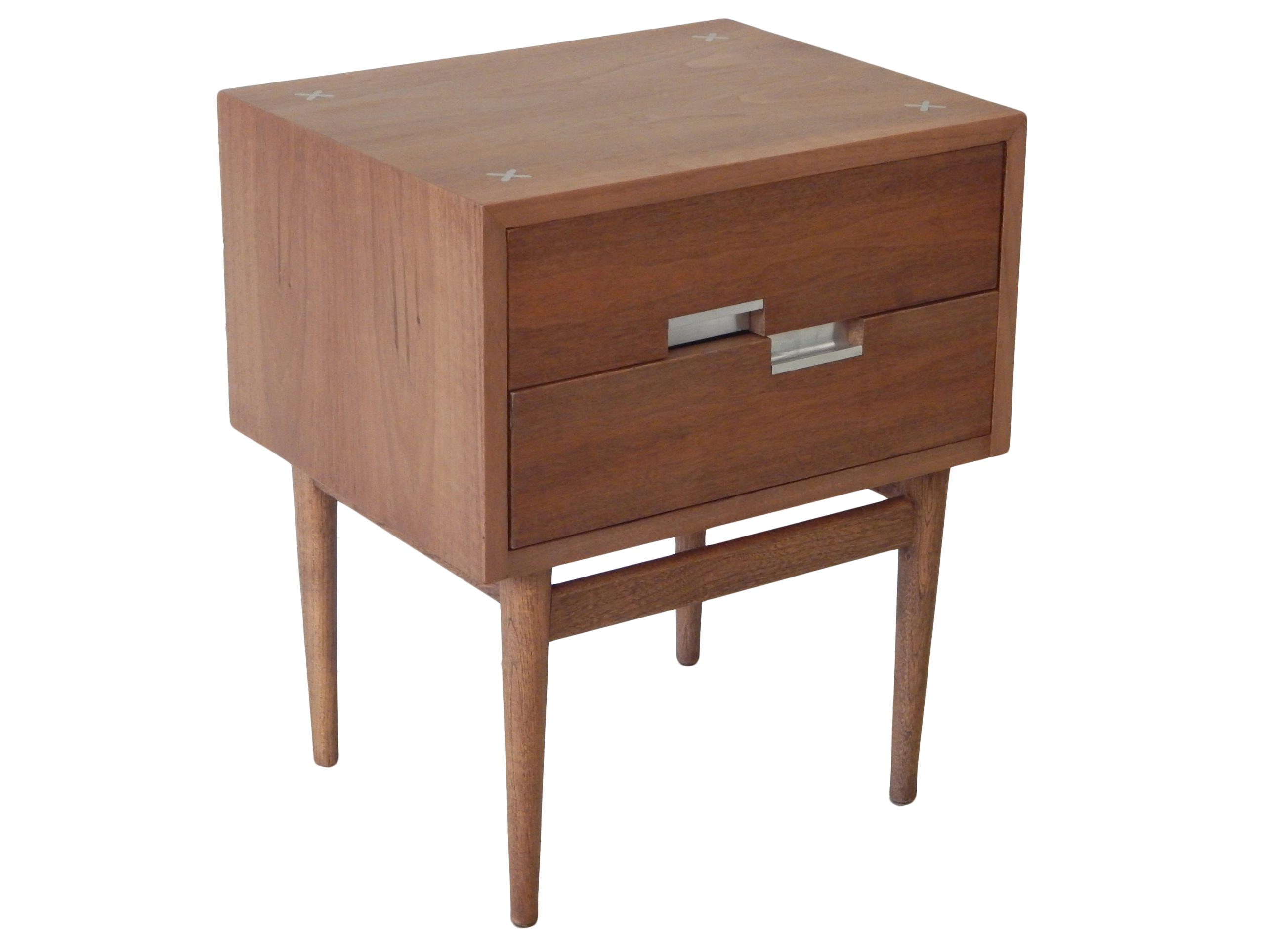 ”X” Inlay Side Tables - Image 17