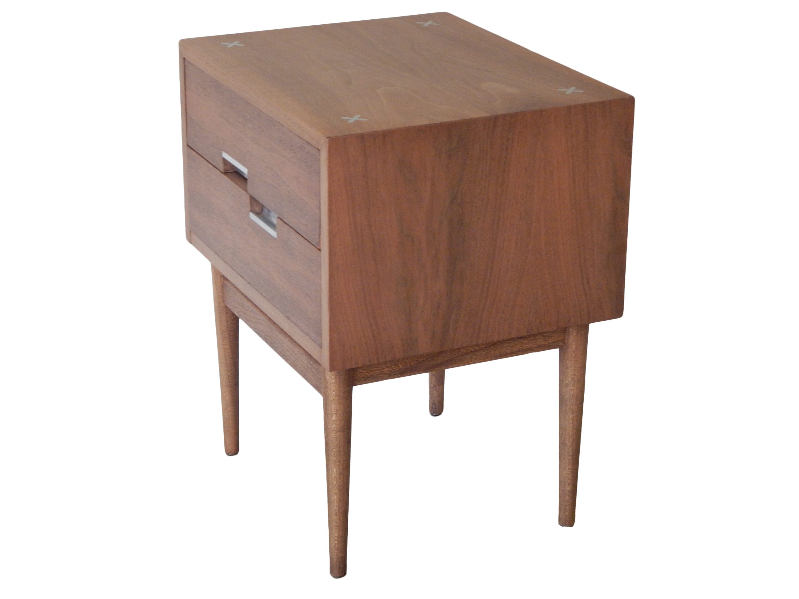 ”X” Inlay Side Tables - Image 18