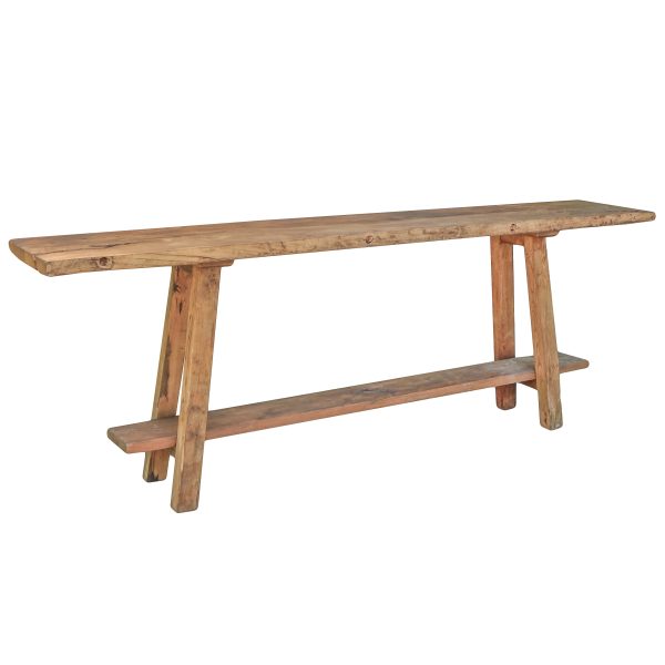 Long Console Table With Shelf