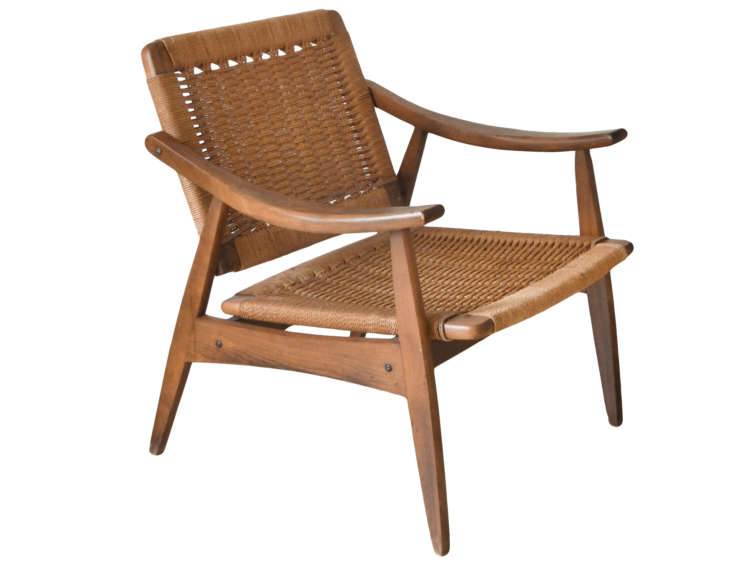 Pair of Vintage Rope Armchairs - Image 13