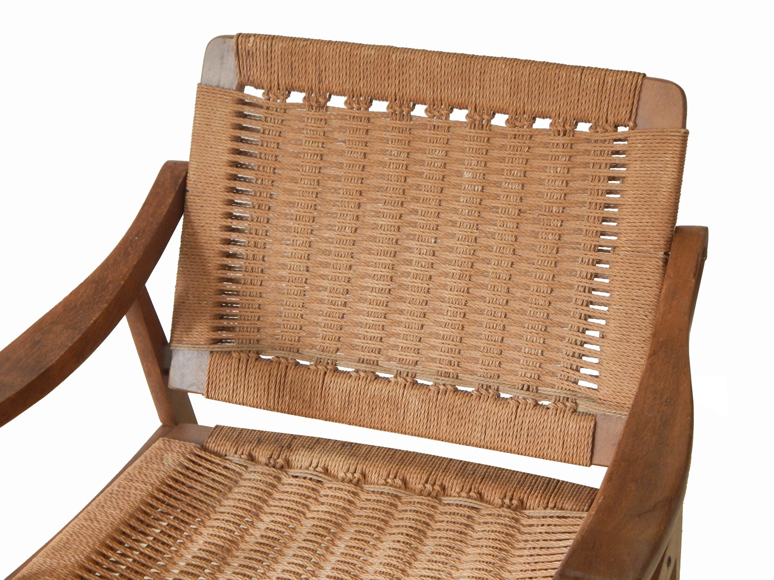 Pair of Vintage Rope Armchairs - Image 17