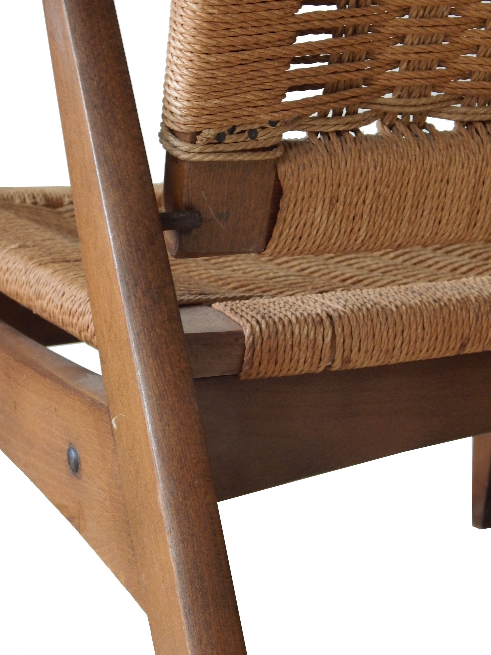 Pair of Vintage Rope Armchairs - Image 18