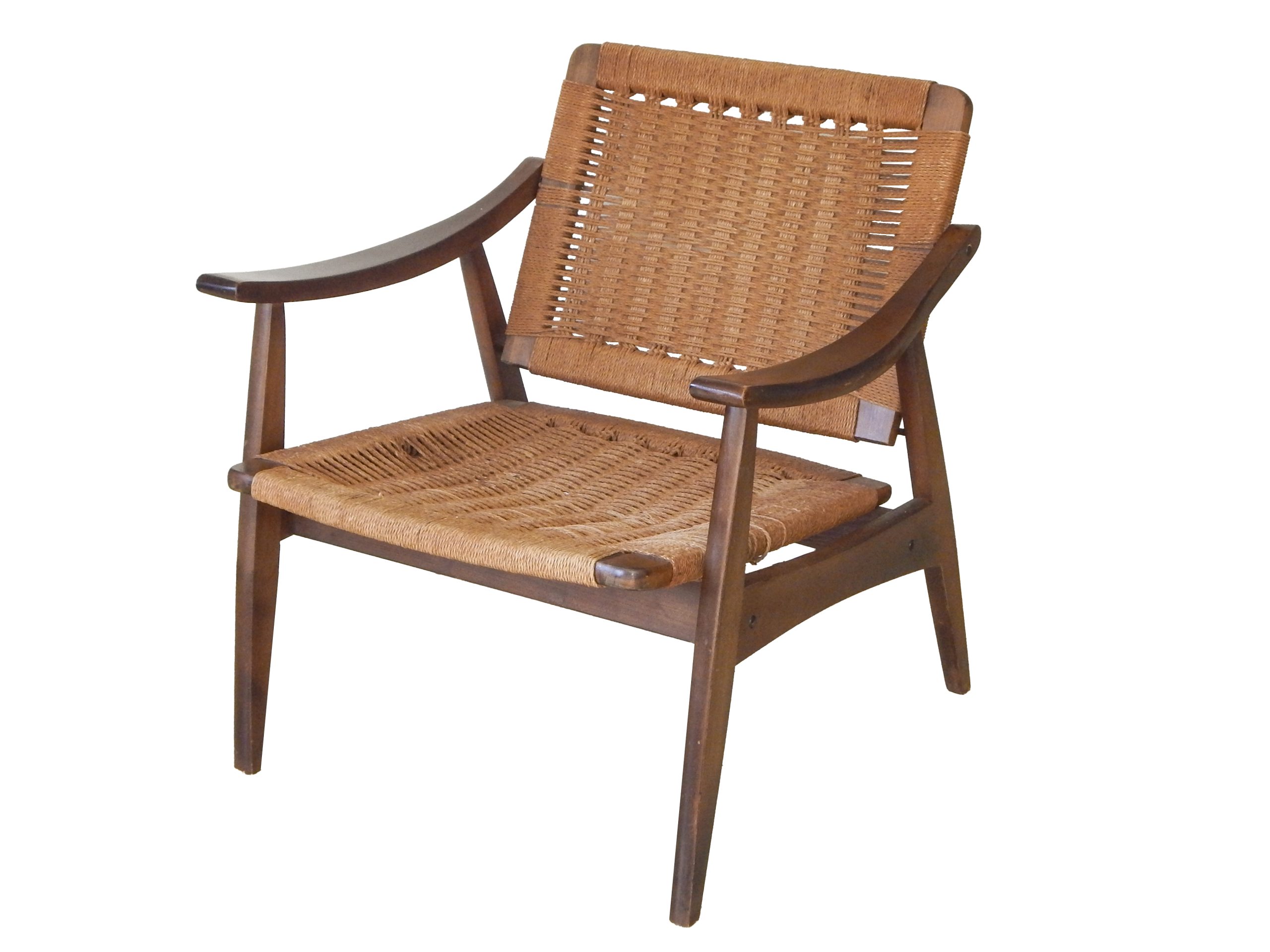 Pair of Vintage Rope Armchairs - Image 5