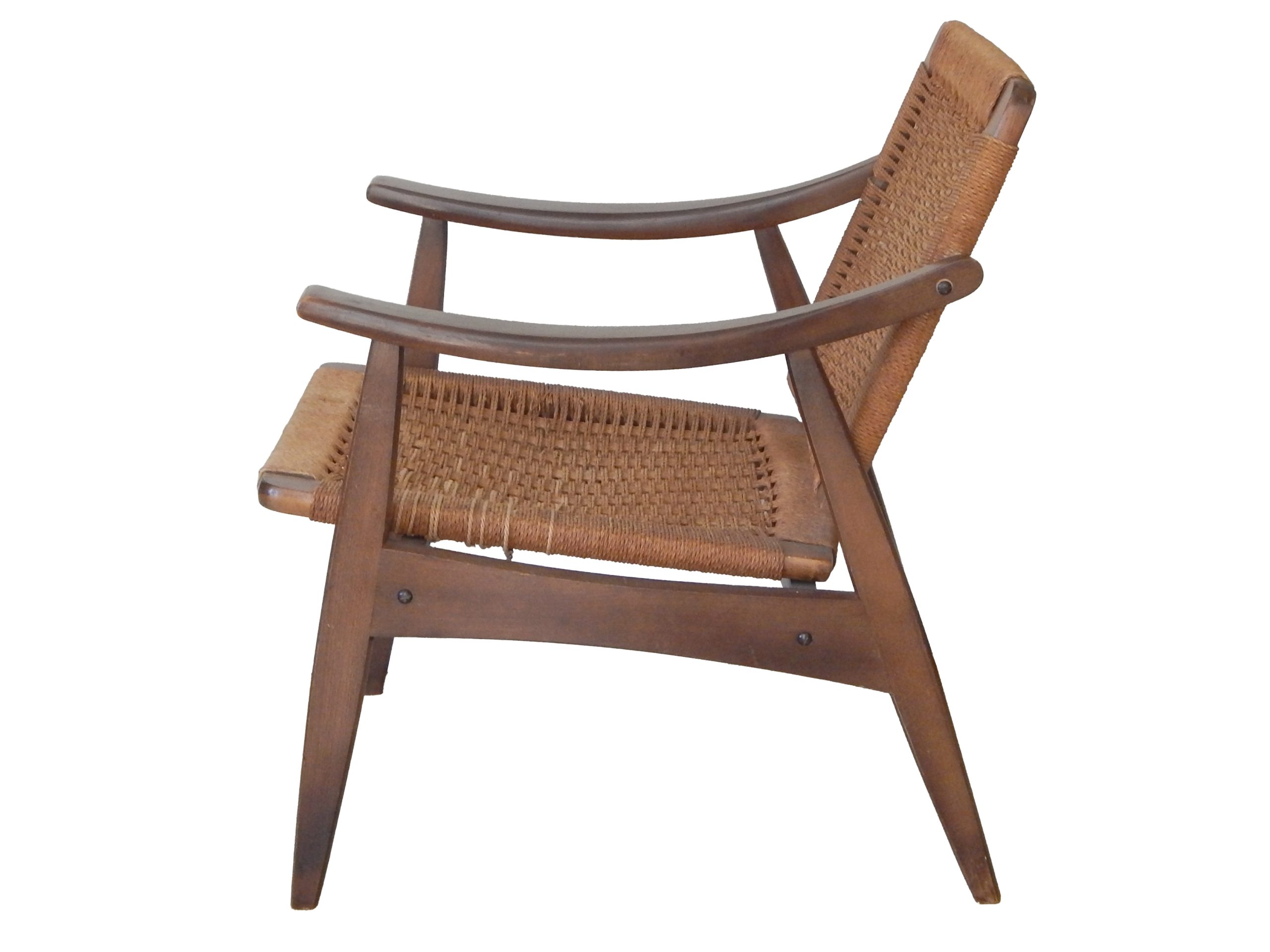 Pair of Vintage Rope Armchairs - Image 6