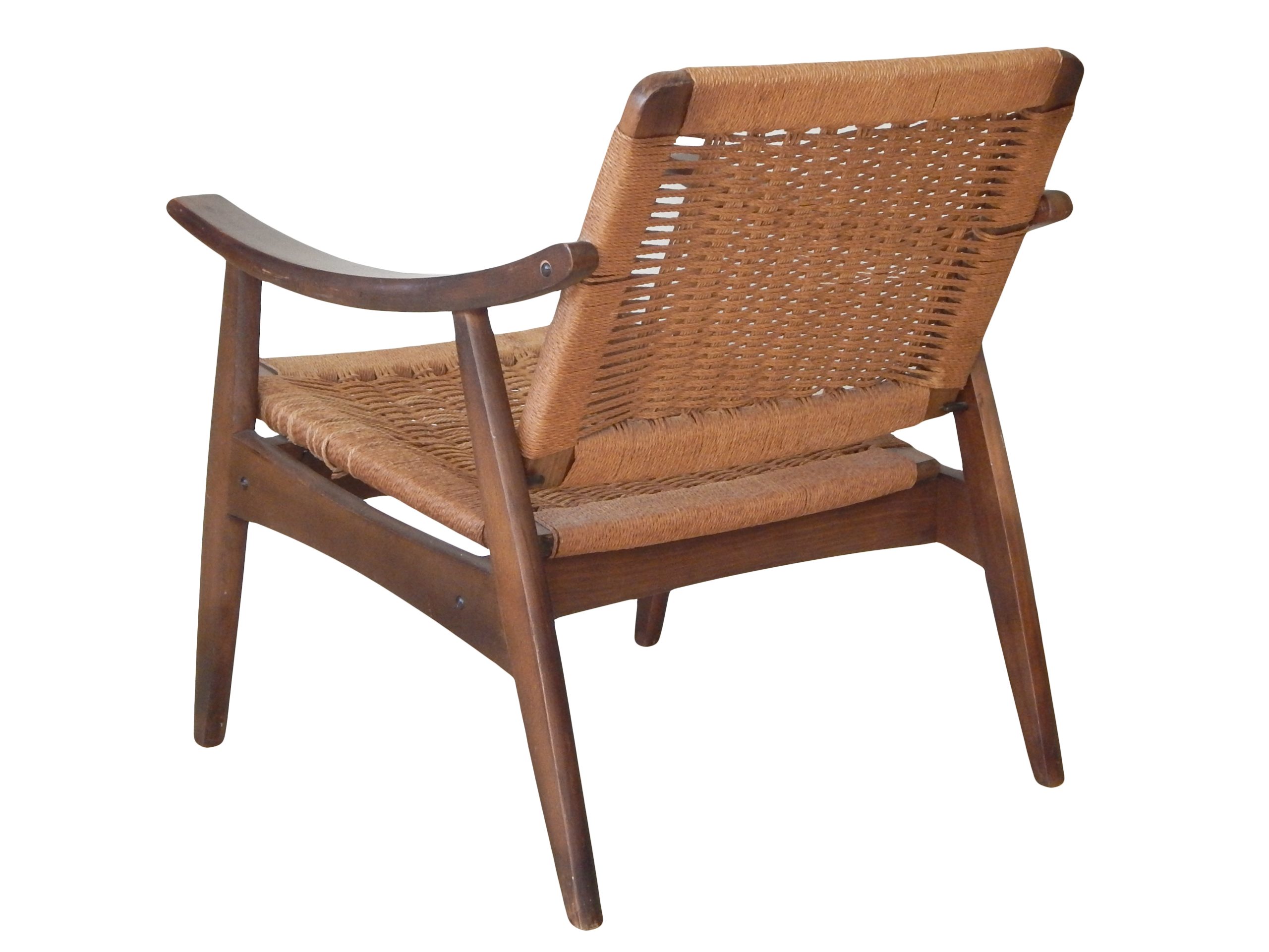 Pair of Vintage Rope Armchairs - Image 7