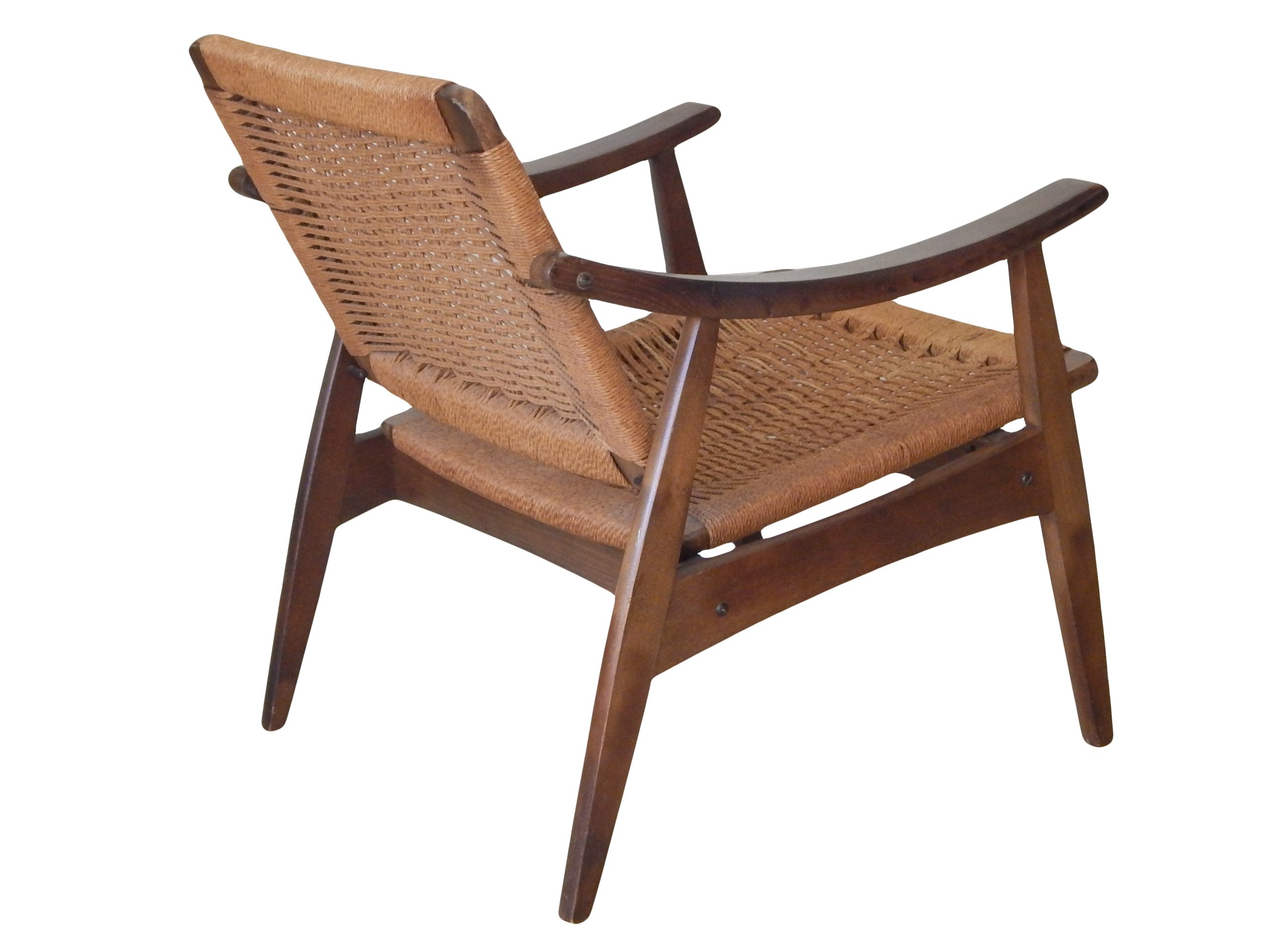 Pair of Vintage Rope Armchairs - Image 8