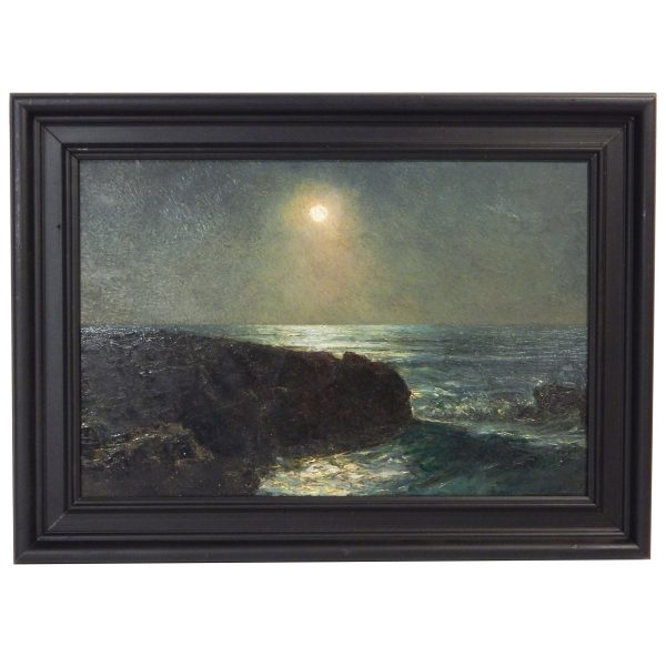 Early Moonlit Seascape