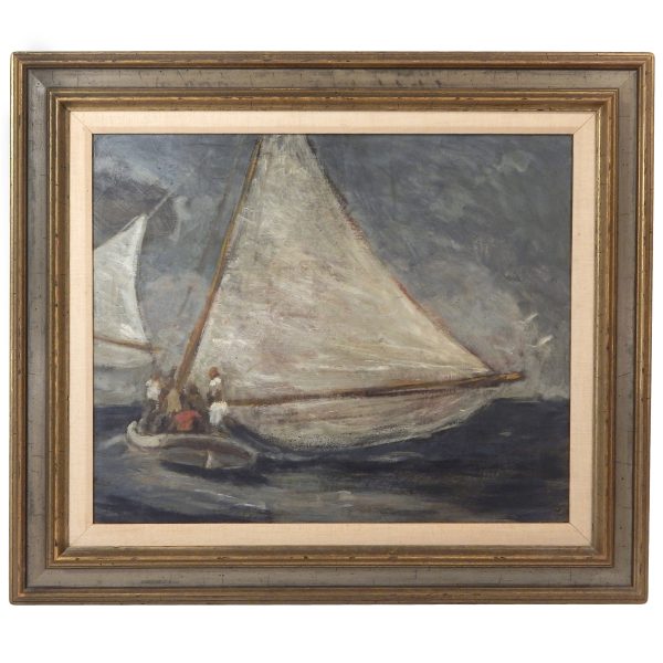 Maritime Scene by Artist Geoffrey Lewis