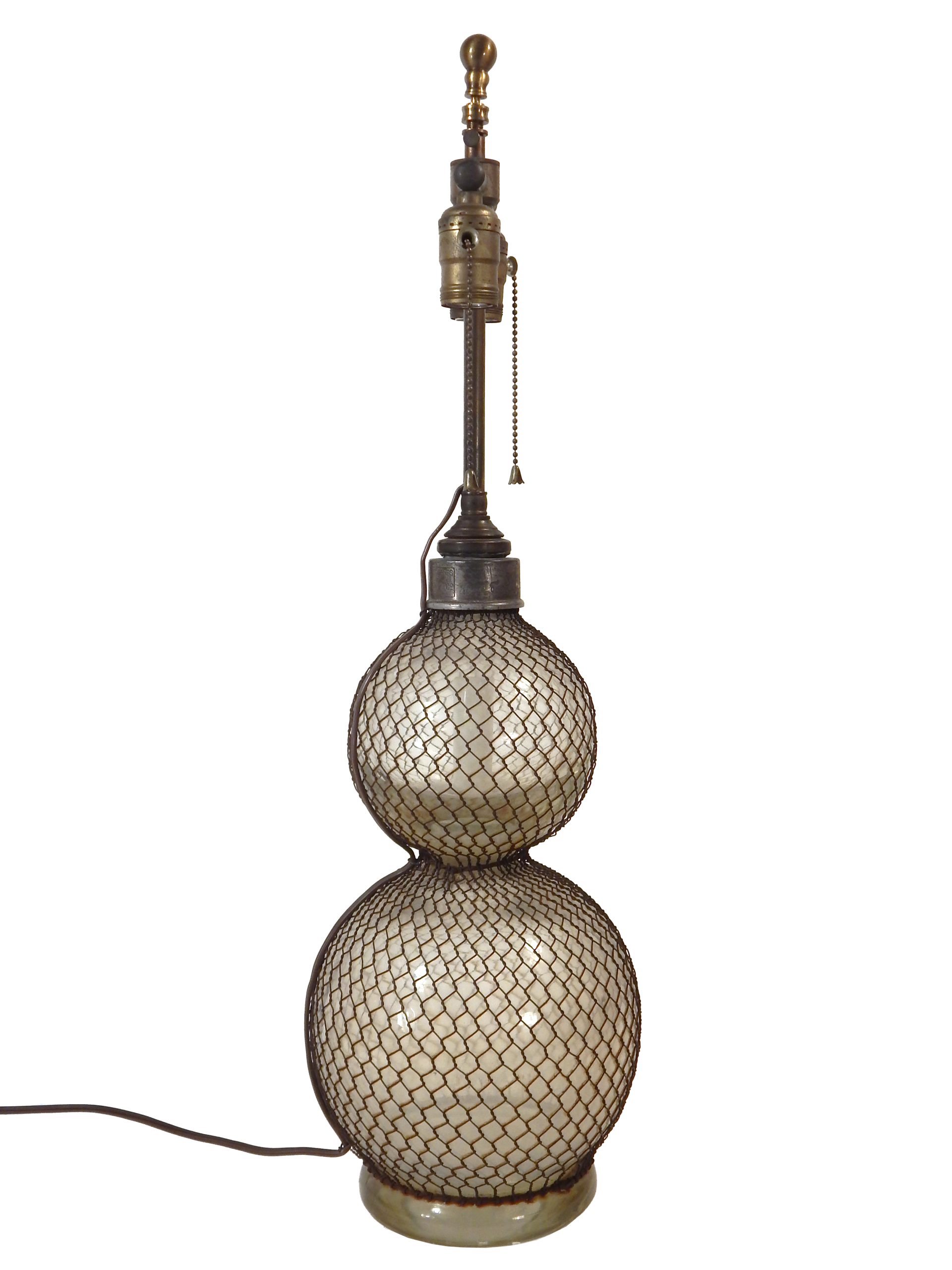 Pair of Seltzer Bottle Lamps - Image 4