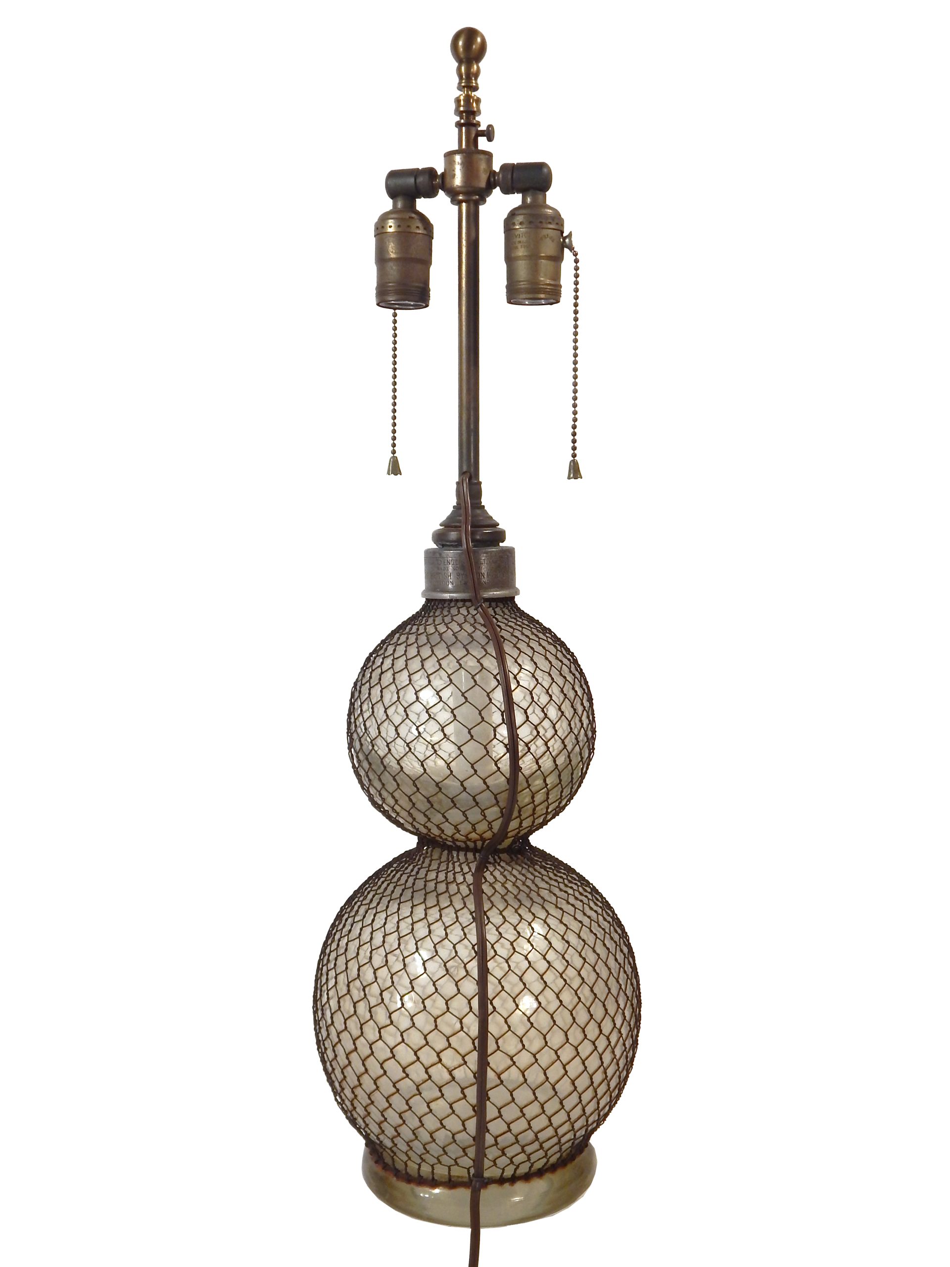 Pair of Seltzer Bottle Lamps - Image 5