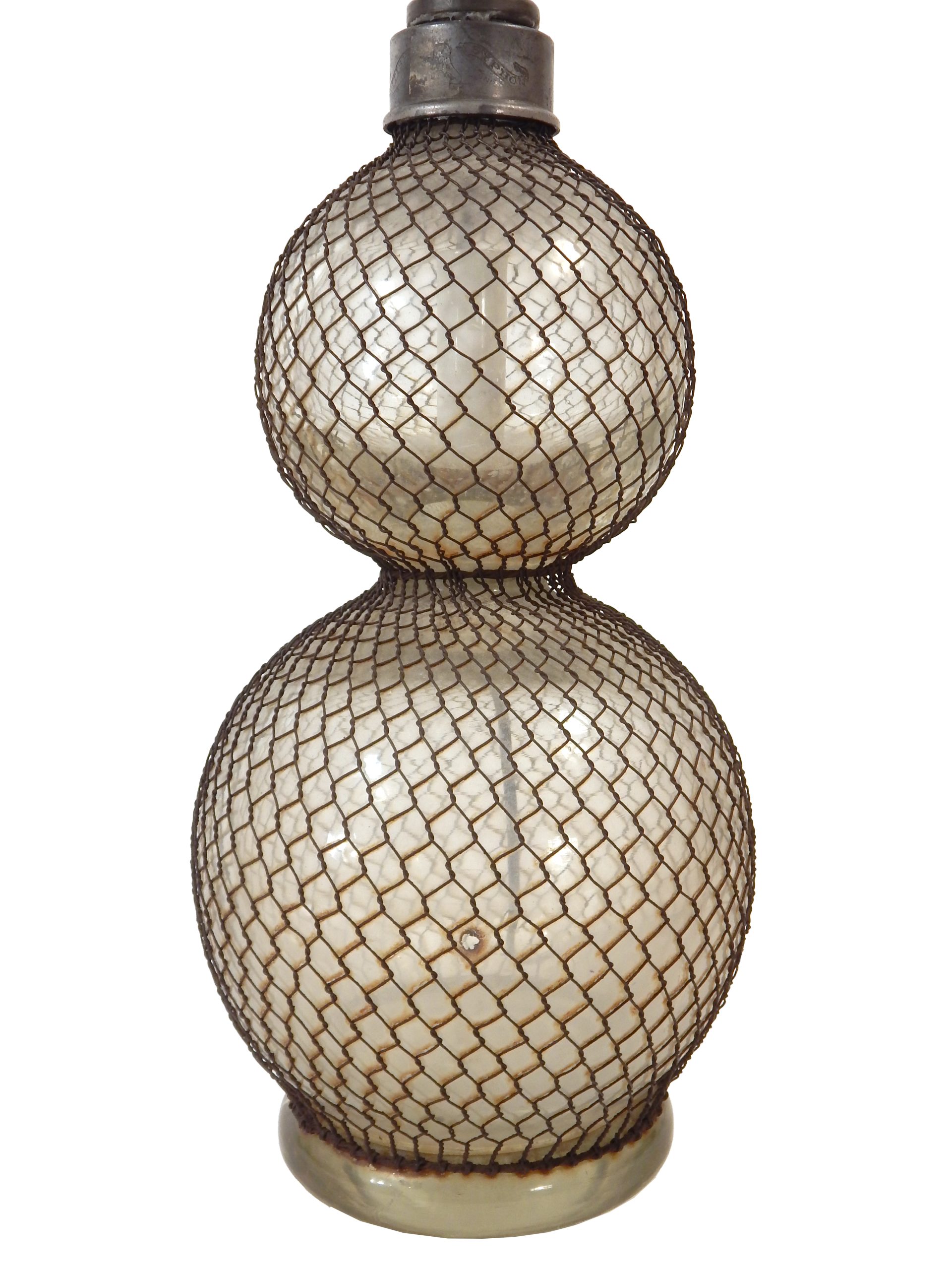 Pair of Seltzer Bottle Lamps - Image 6