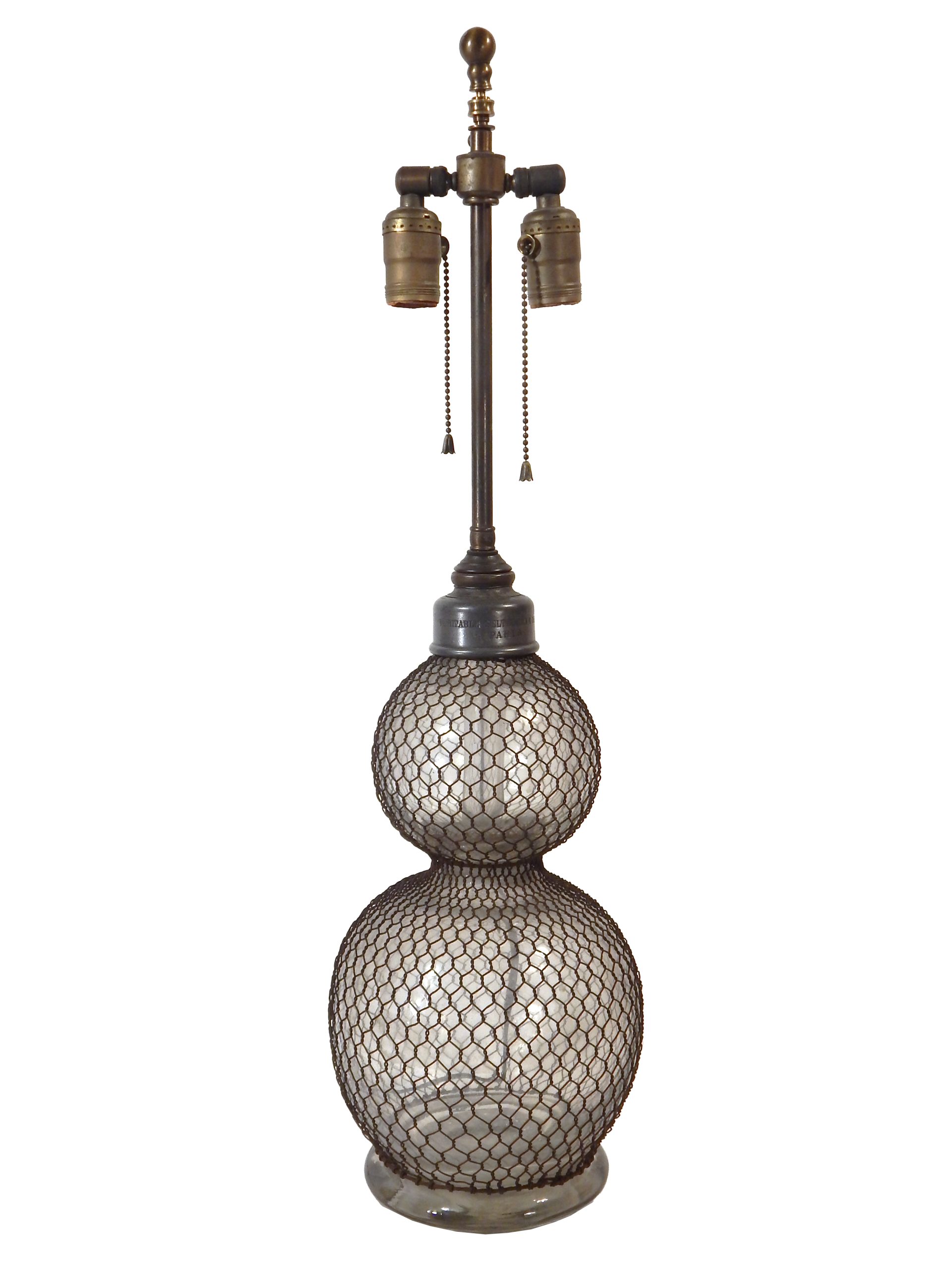 Pair of Seltzer Bottle Lamps - Image 8