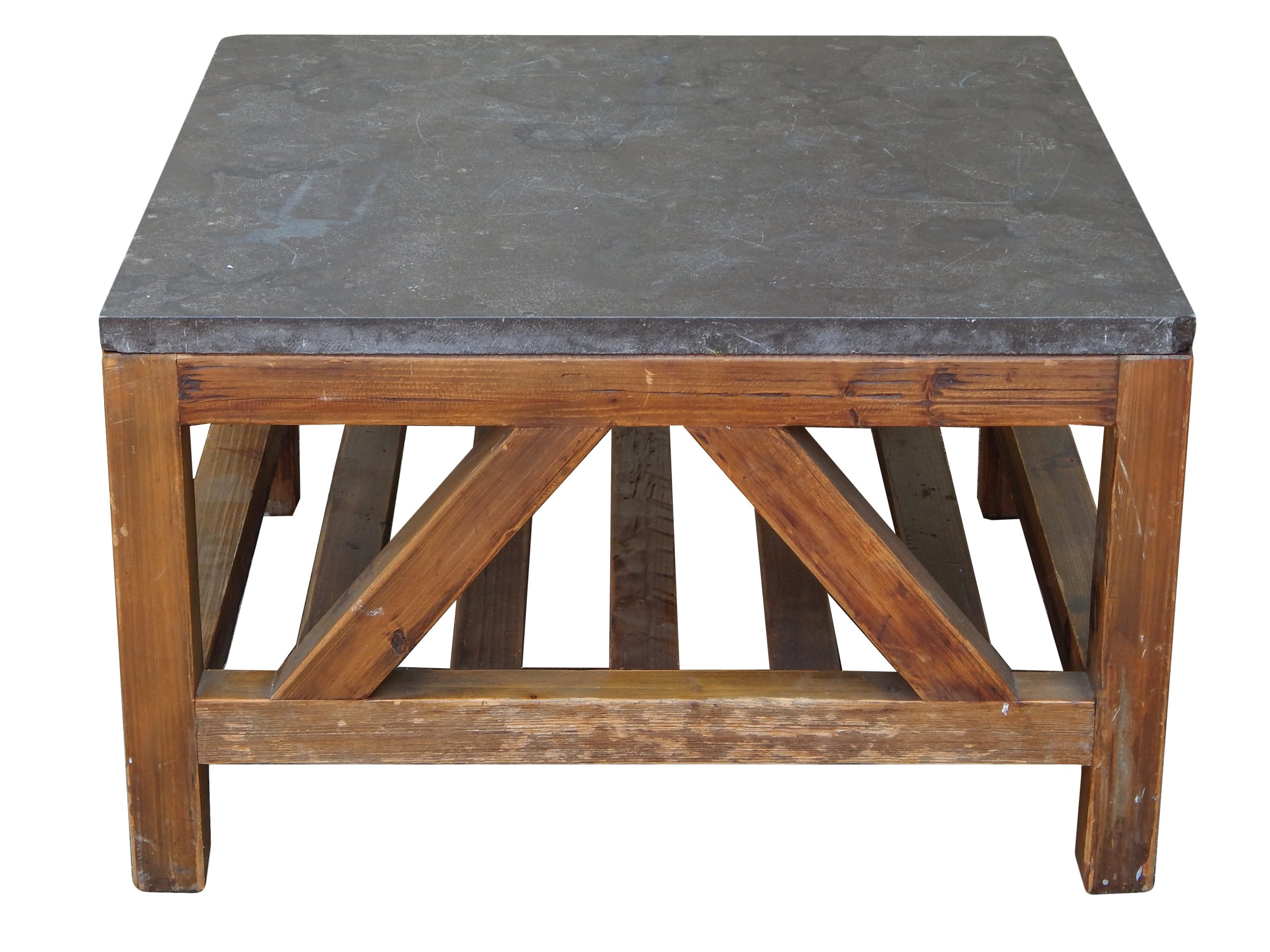 Pair of Stone Top Side Tables - Image 5
