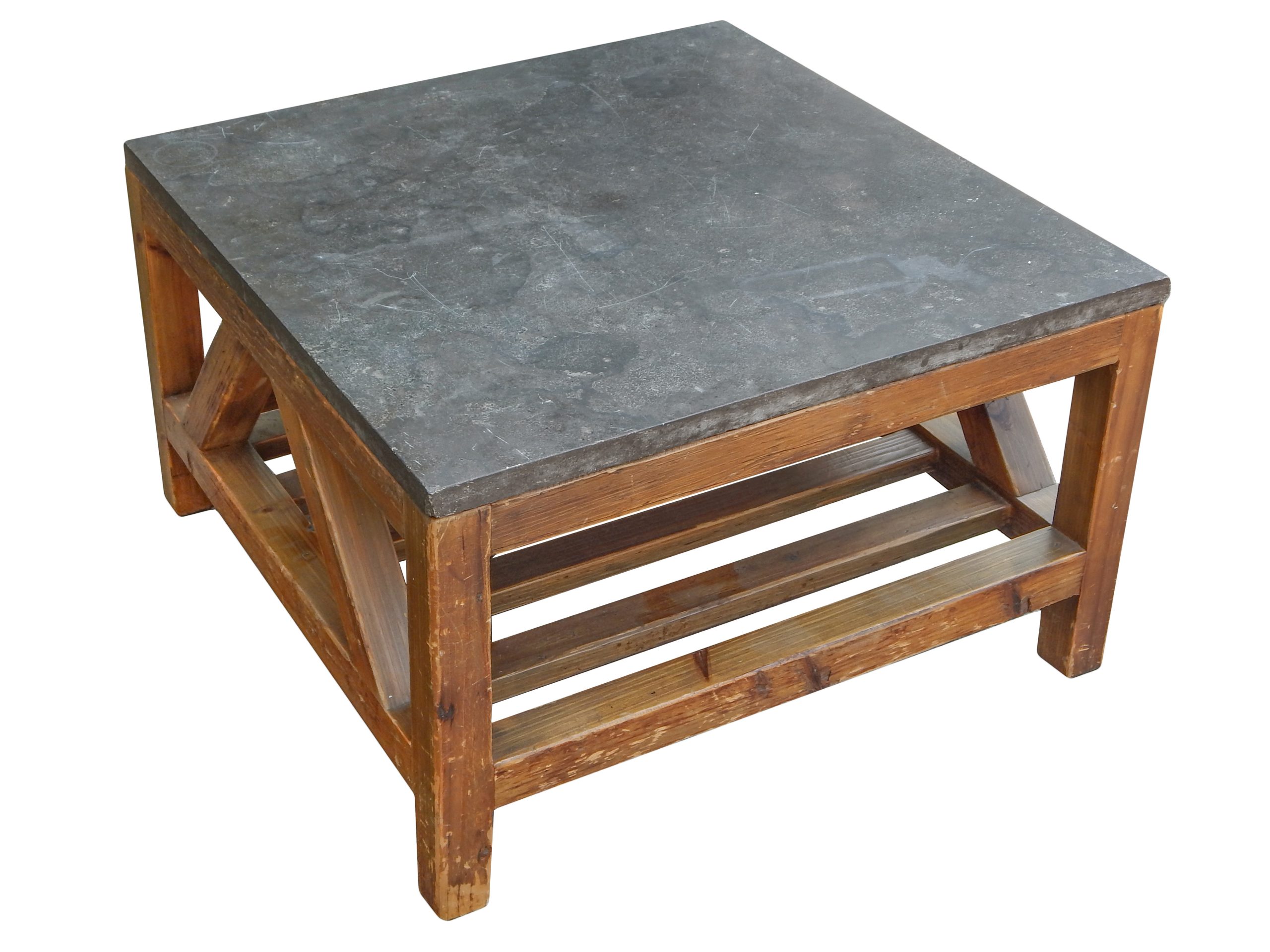 Pair of Stone Top Side Tables - Image 13