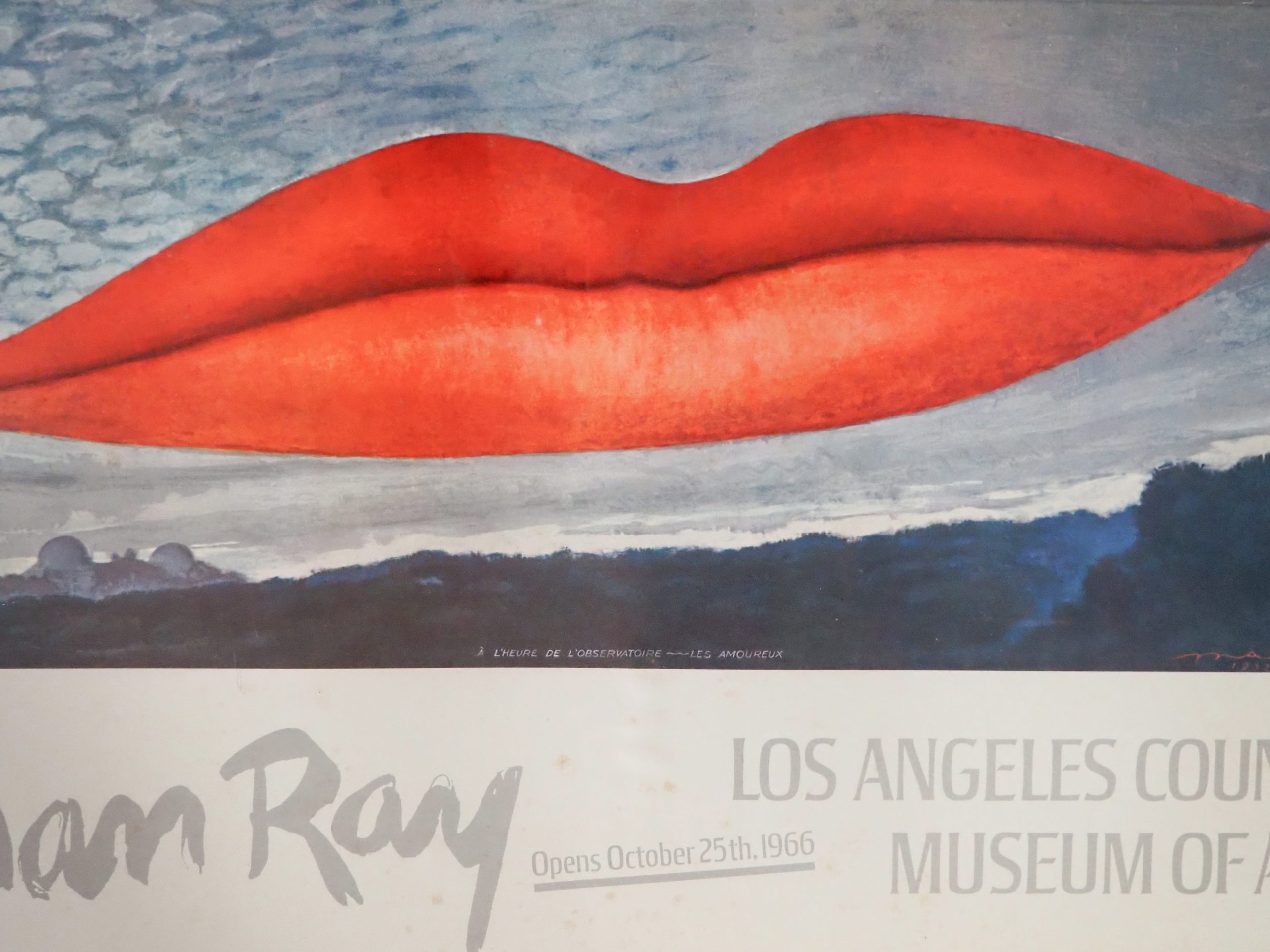 Man Ray Lips Poster - Image 3